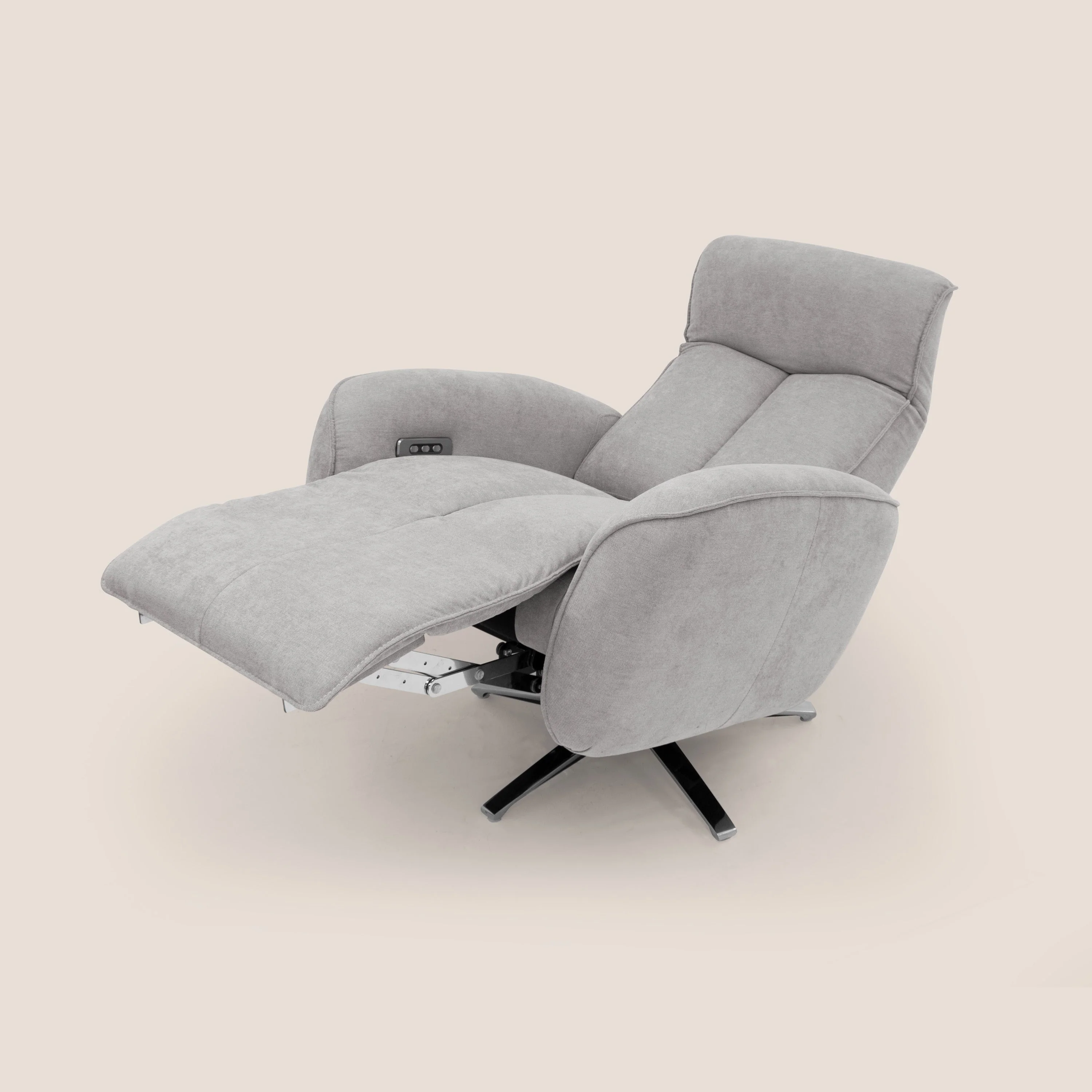 EVA fauteuil RELAX en tissu imperméable T02 gris clair - Image 12