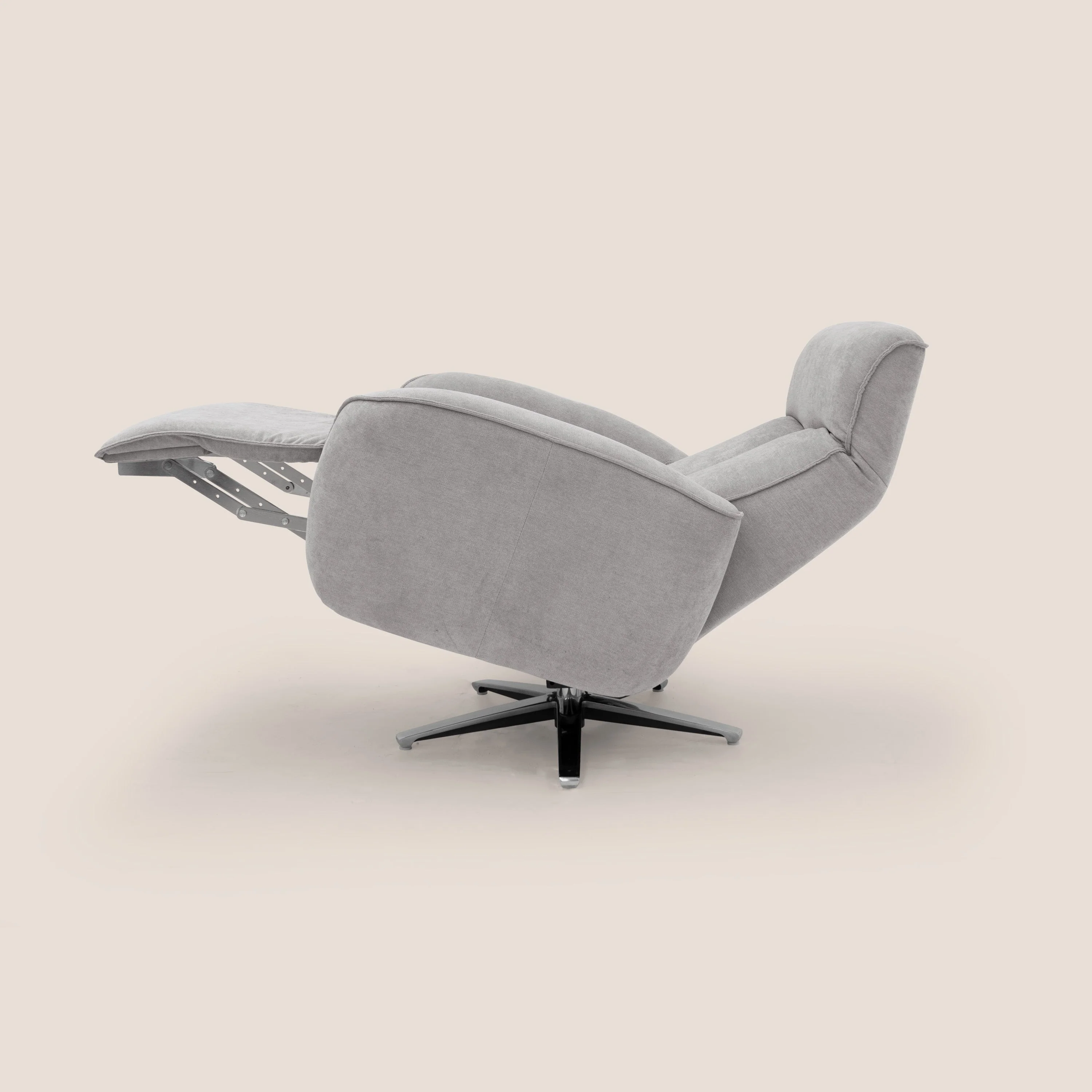EVA fauteuil RELAX en tissu imperméable T02 gris clair - Image 8