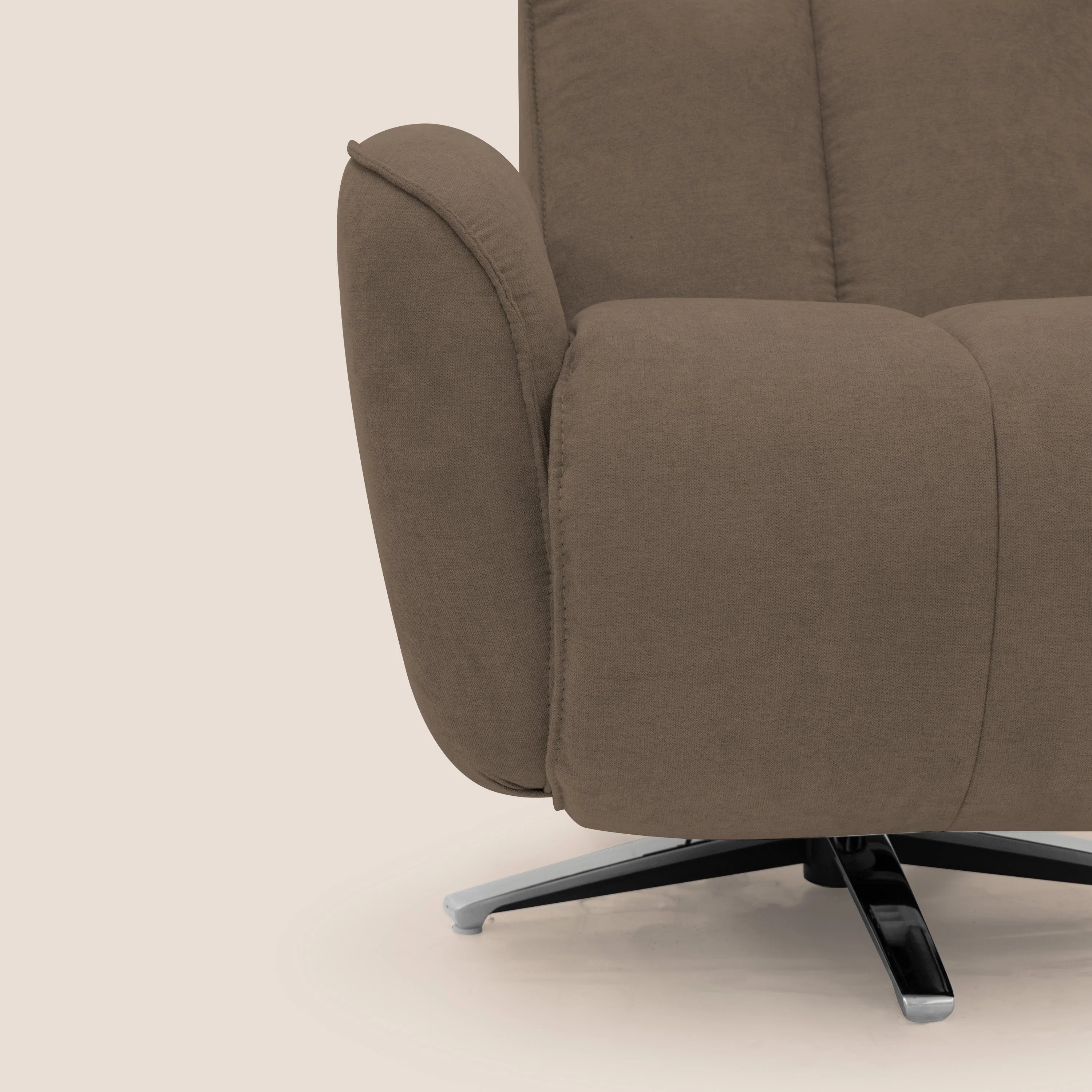 EVA fauteuil RELAX en tissu imperméable T02 marron - Image 7