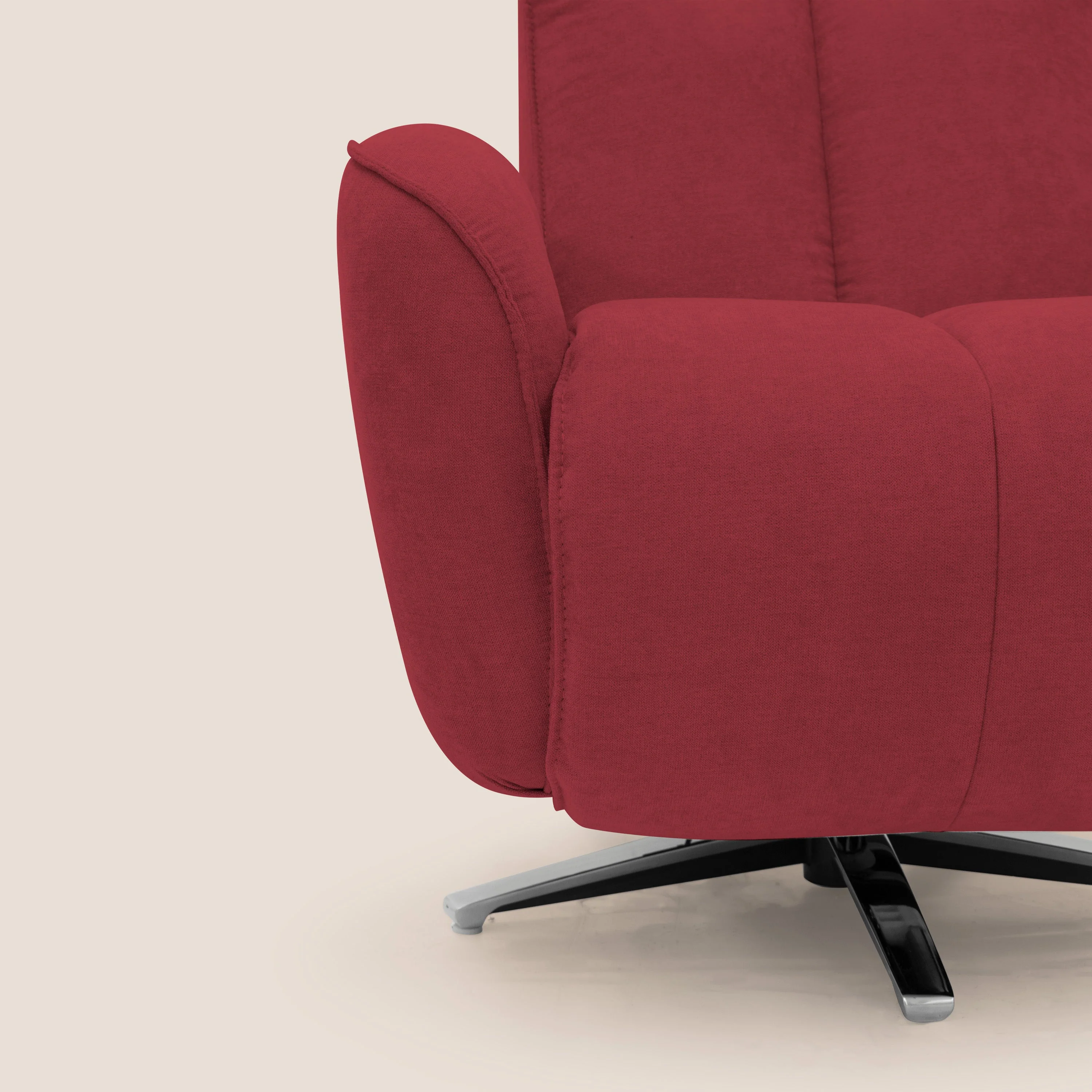 EVA fauteuil RELAX en tissu imperméable T02 rouge - Image 6