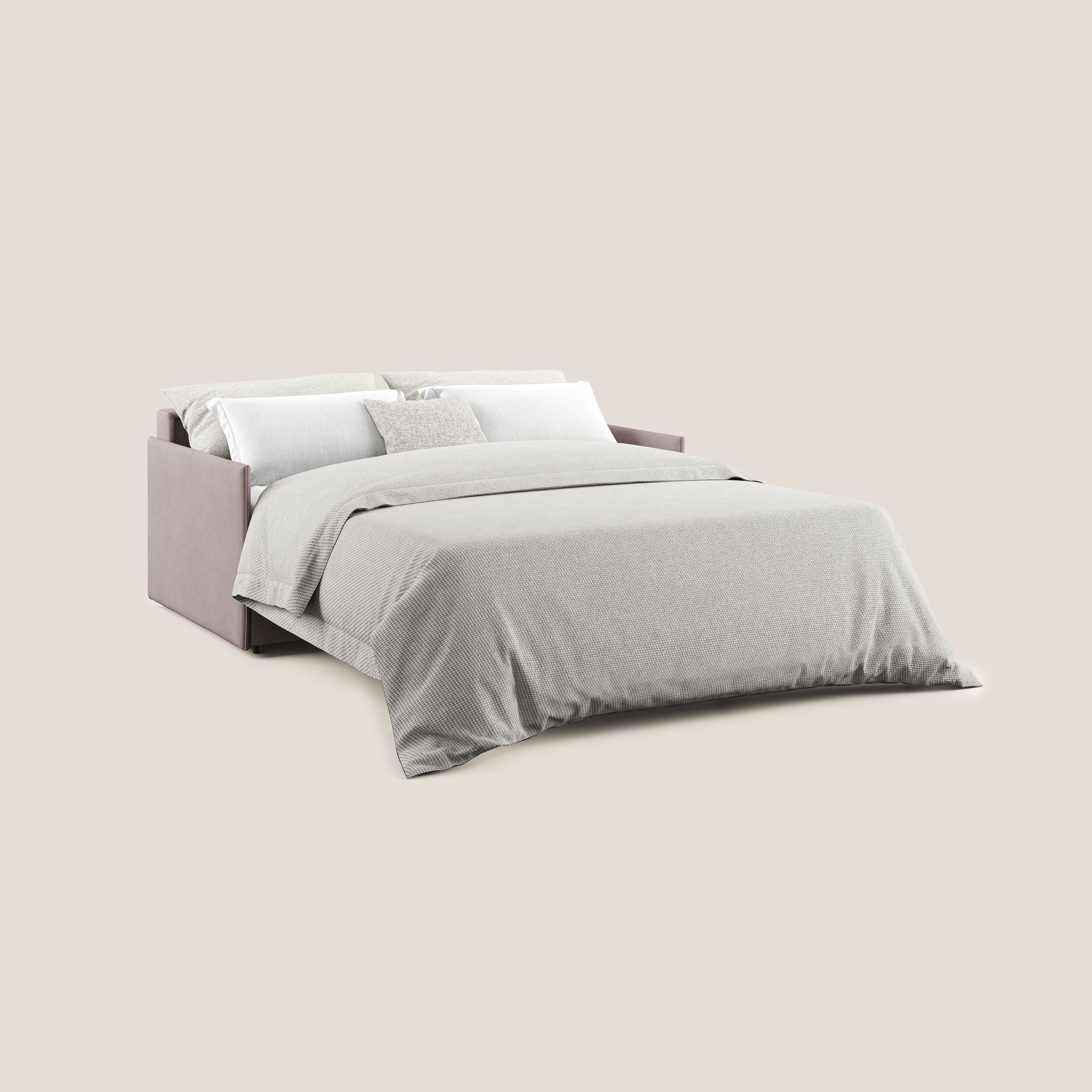 Evans canapé convertible en tissu doux imperméable T02 rose - Image 2