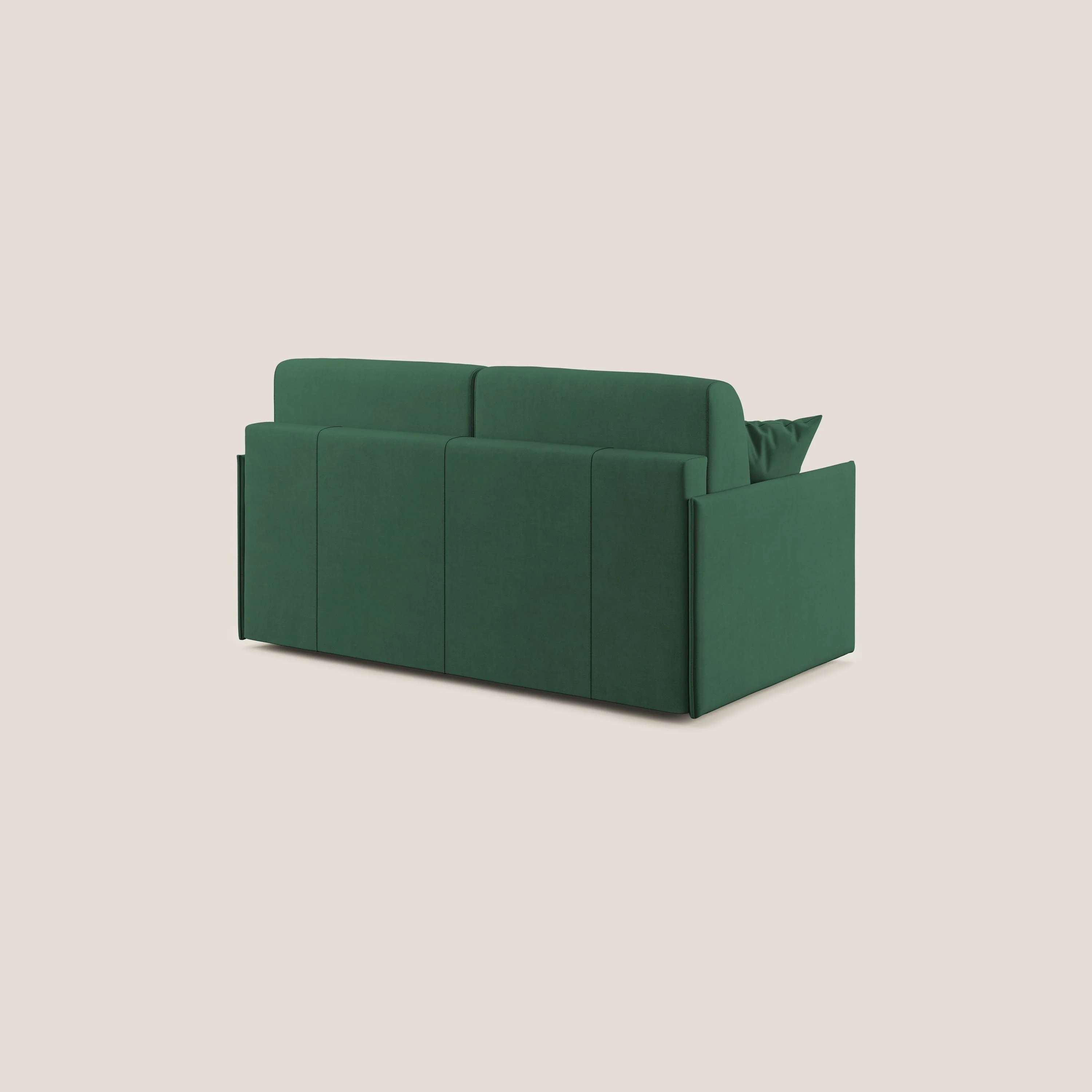Evans canapé convertible en tissu doux imperméable T02 vert - Image 5
