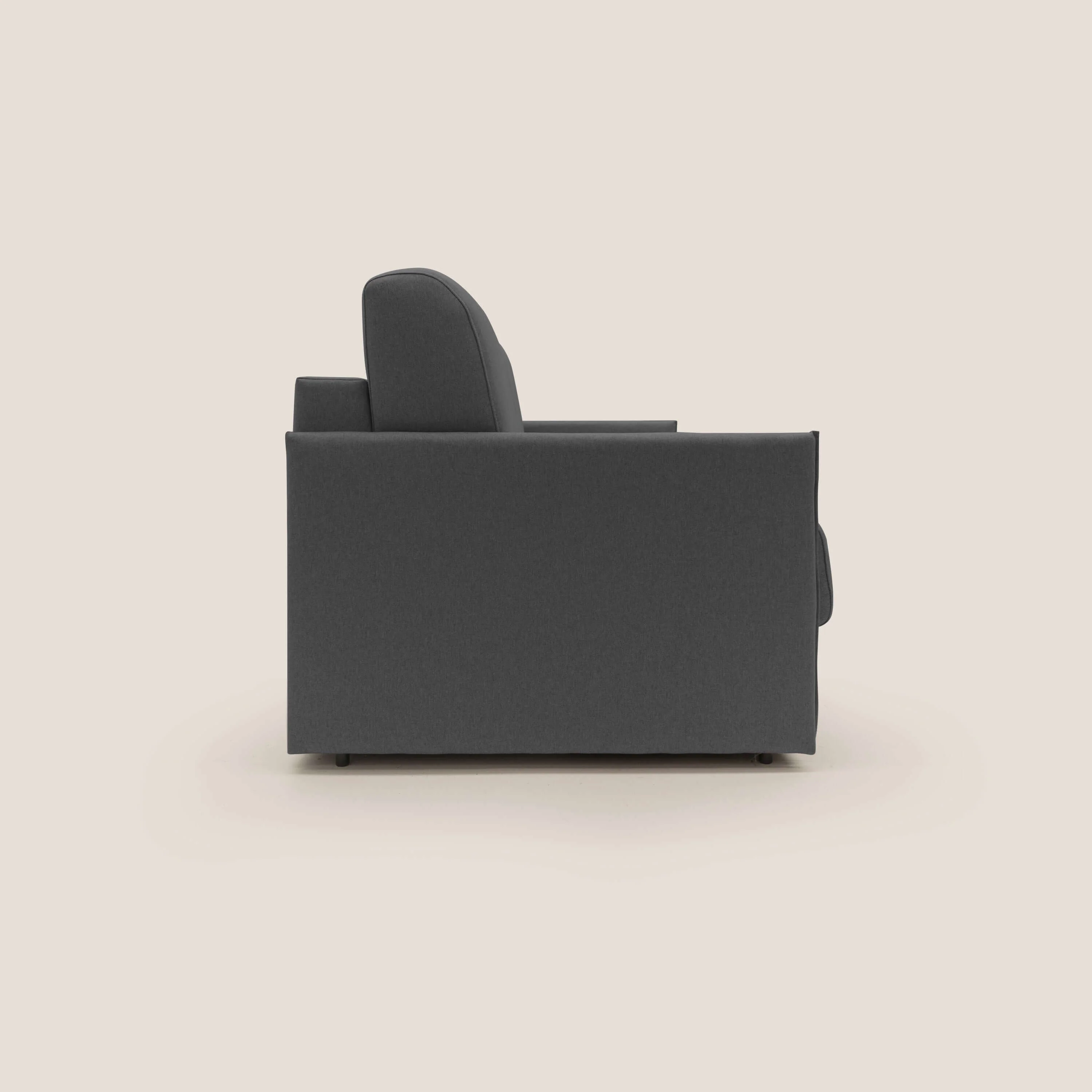 Evans Canapé convertible en tissu imperméable T13 anthracite - Image 5