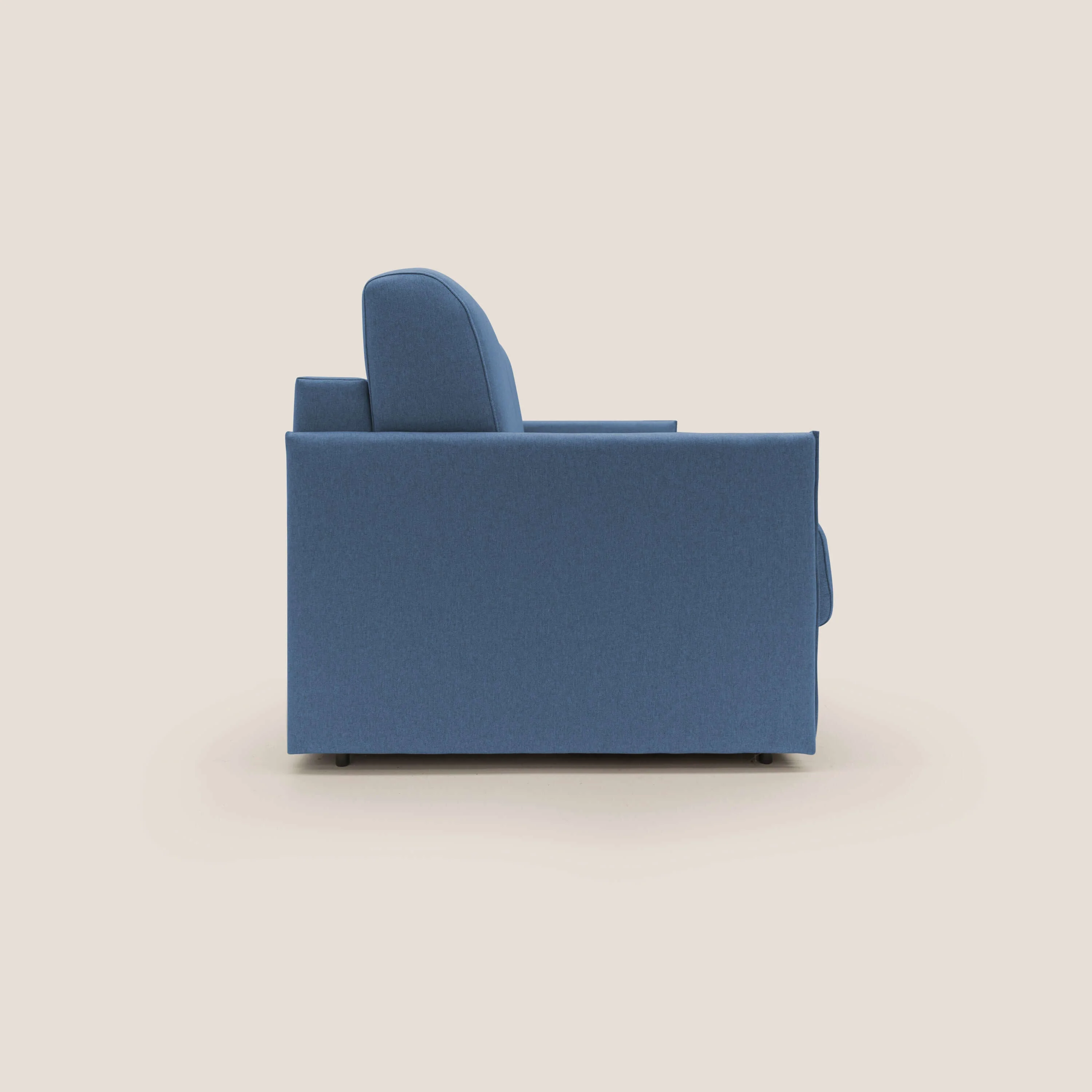 Evans Canapé convertible en tissu imperméable T13 bleu - Image 5