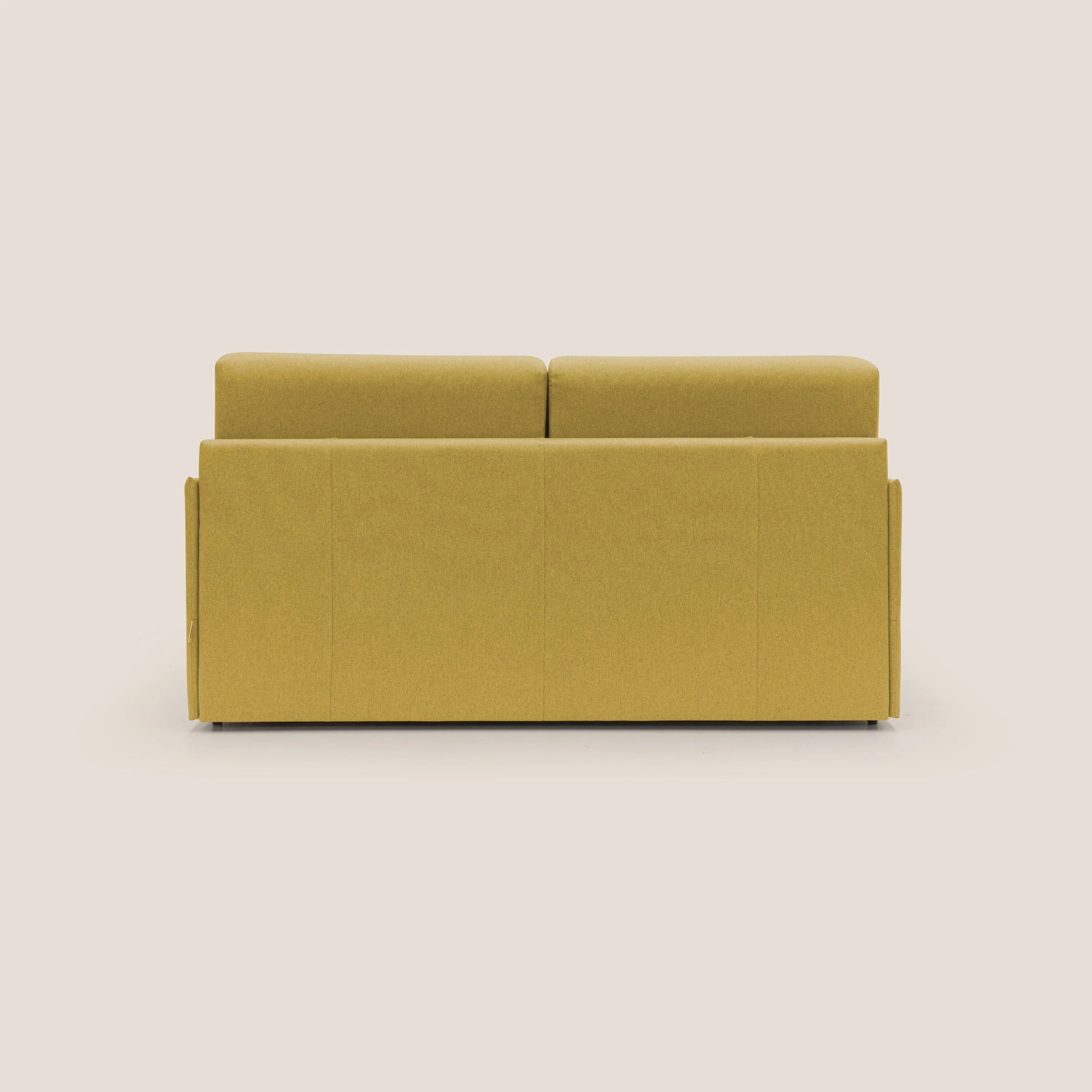 Evans Canapé convertible en tissu imperméable T13 jaune - Image 6