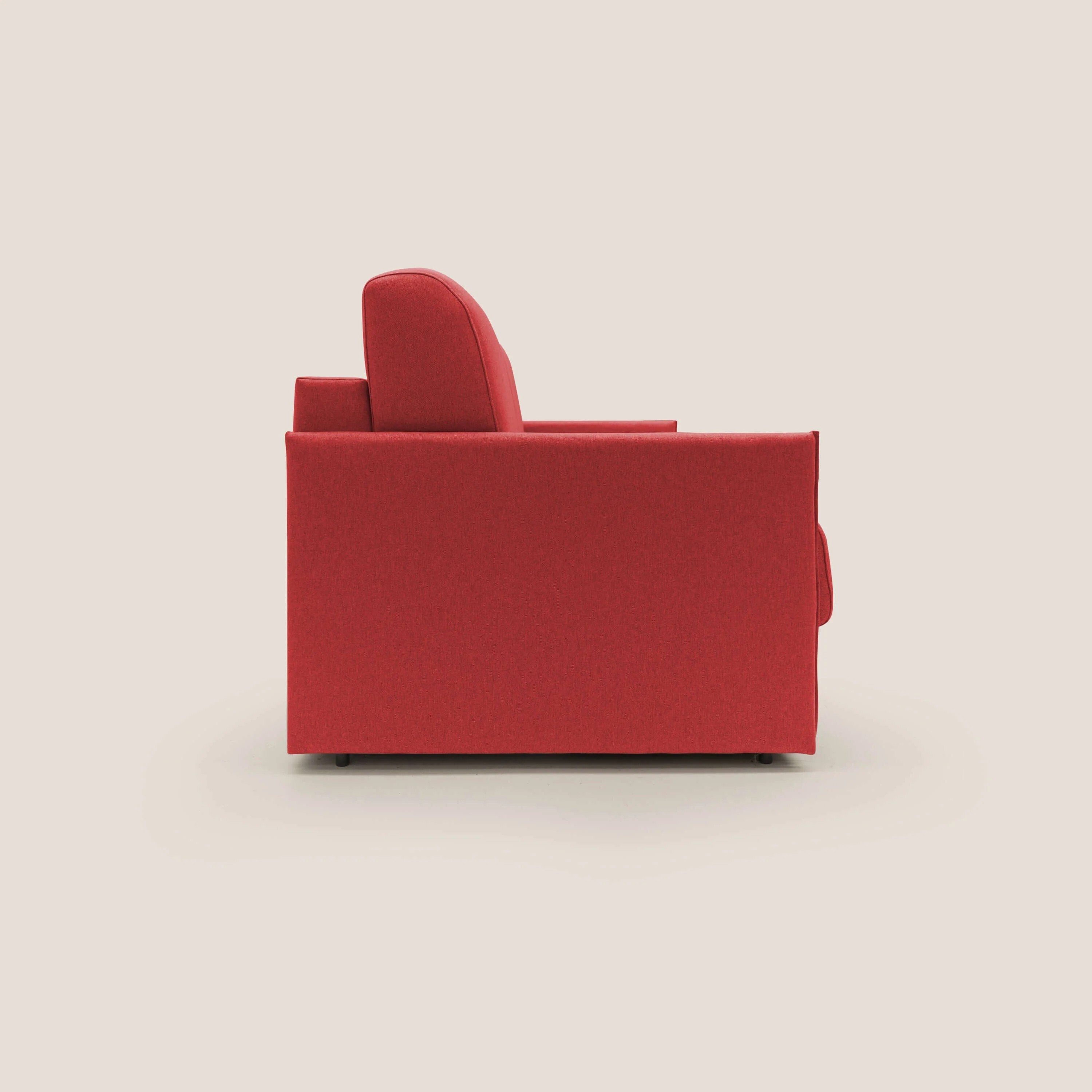 Evans Canapé convertible en tissu imperméable T13 rouge - Image 5