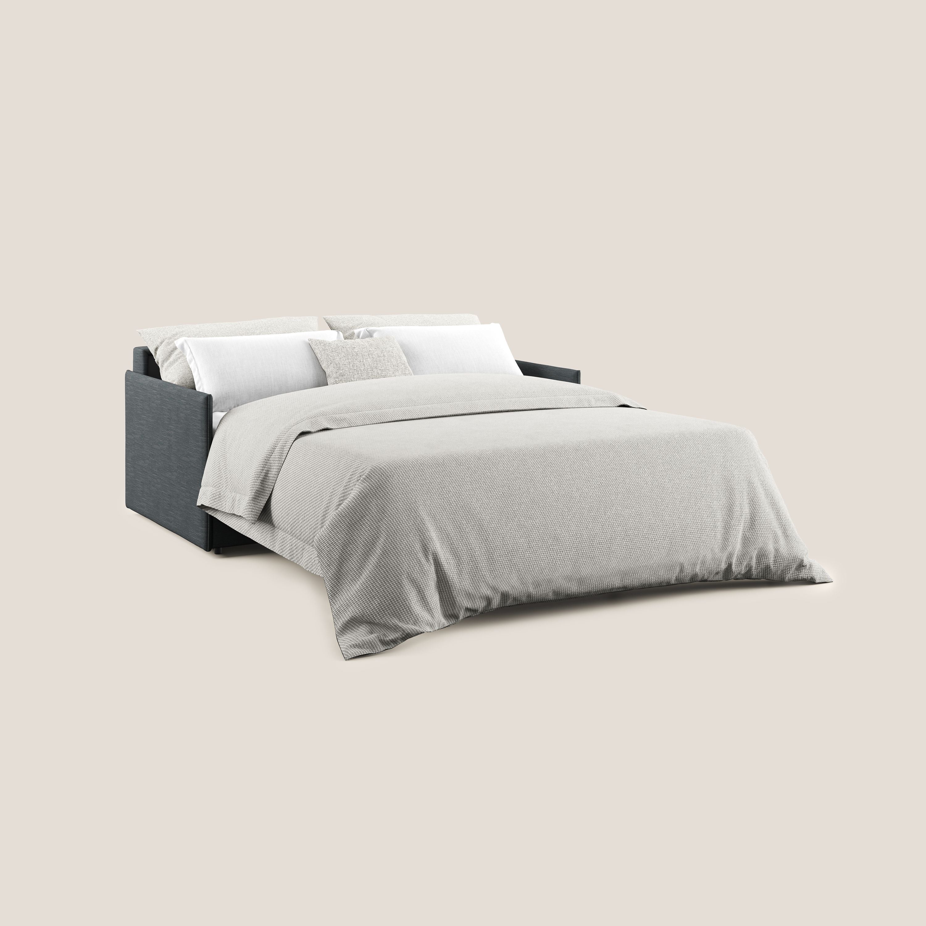 Evans canapé lit convertible en tissu recyclé anthracite - Image 2