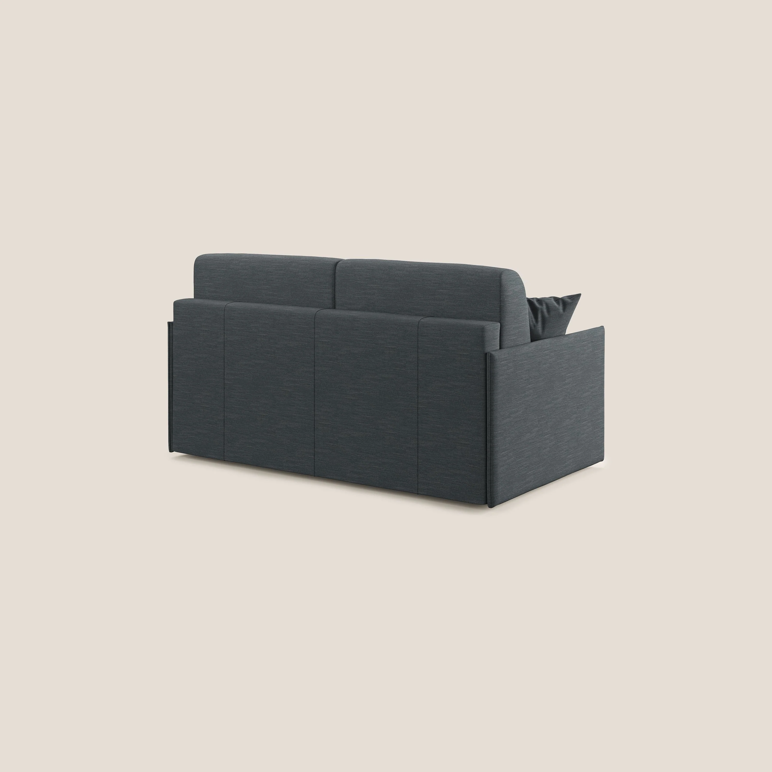 Evans canapé lit convertible en tissu recyclé anthracite - Image 5