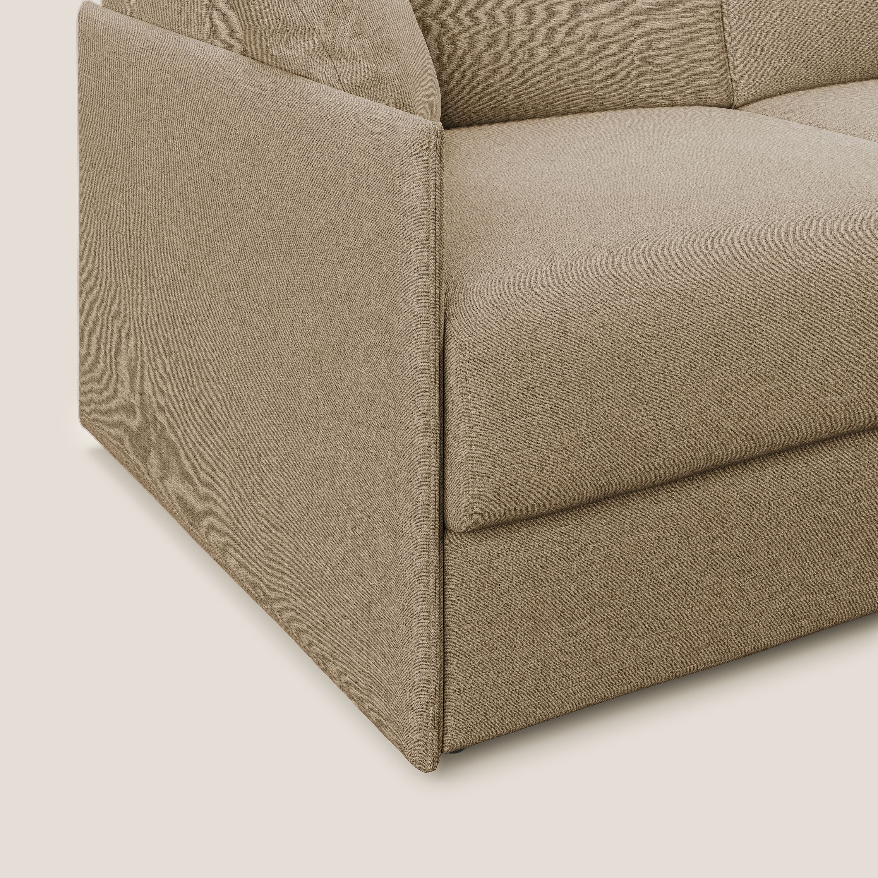 Evans canapé lit convertible en tissu recyclé beige - Image 6