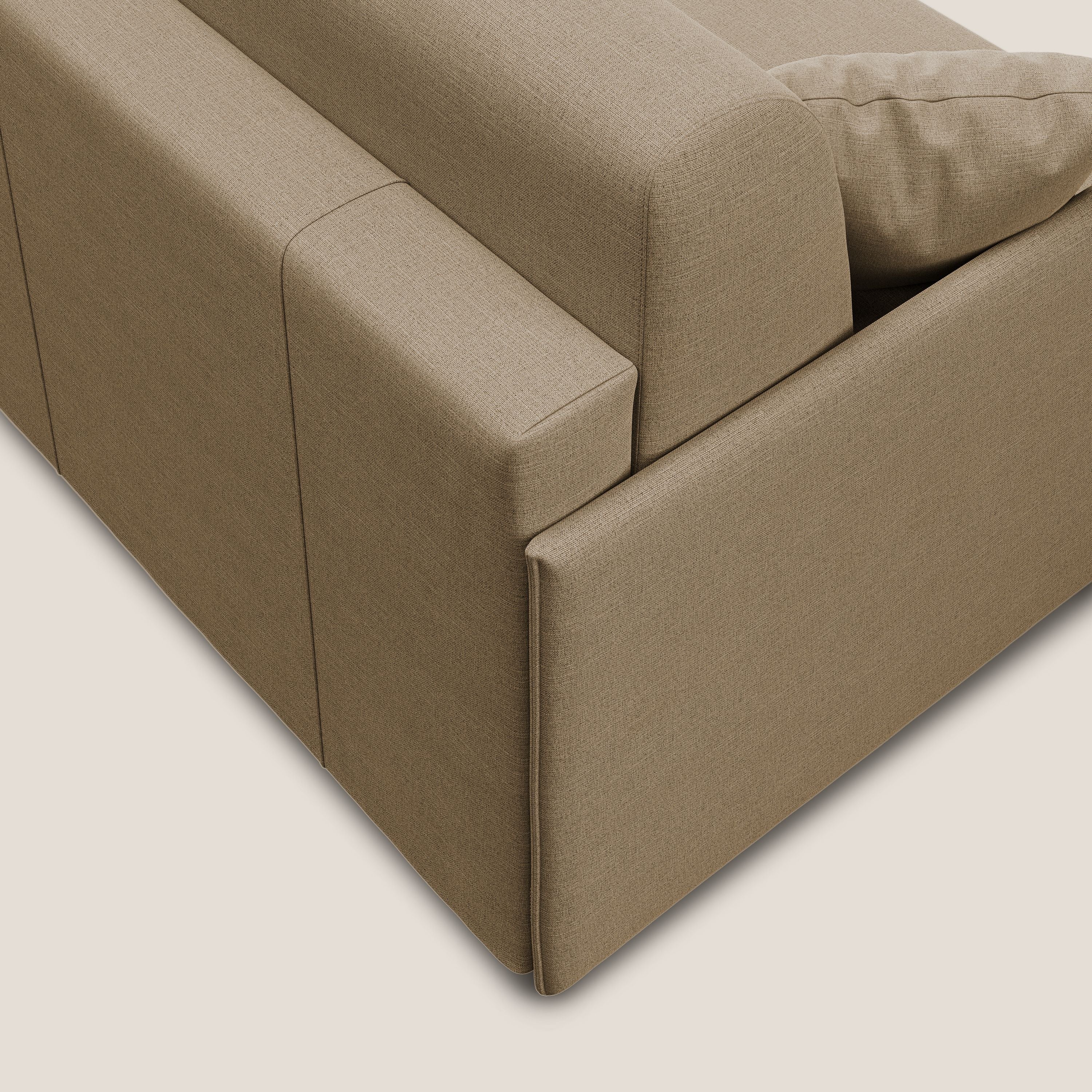 Evans canapé lit convertible en tissu recyclé beige - Image 7