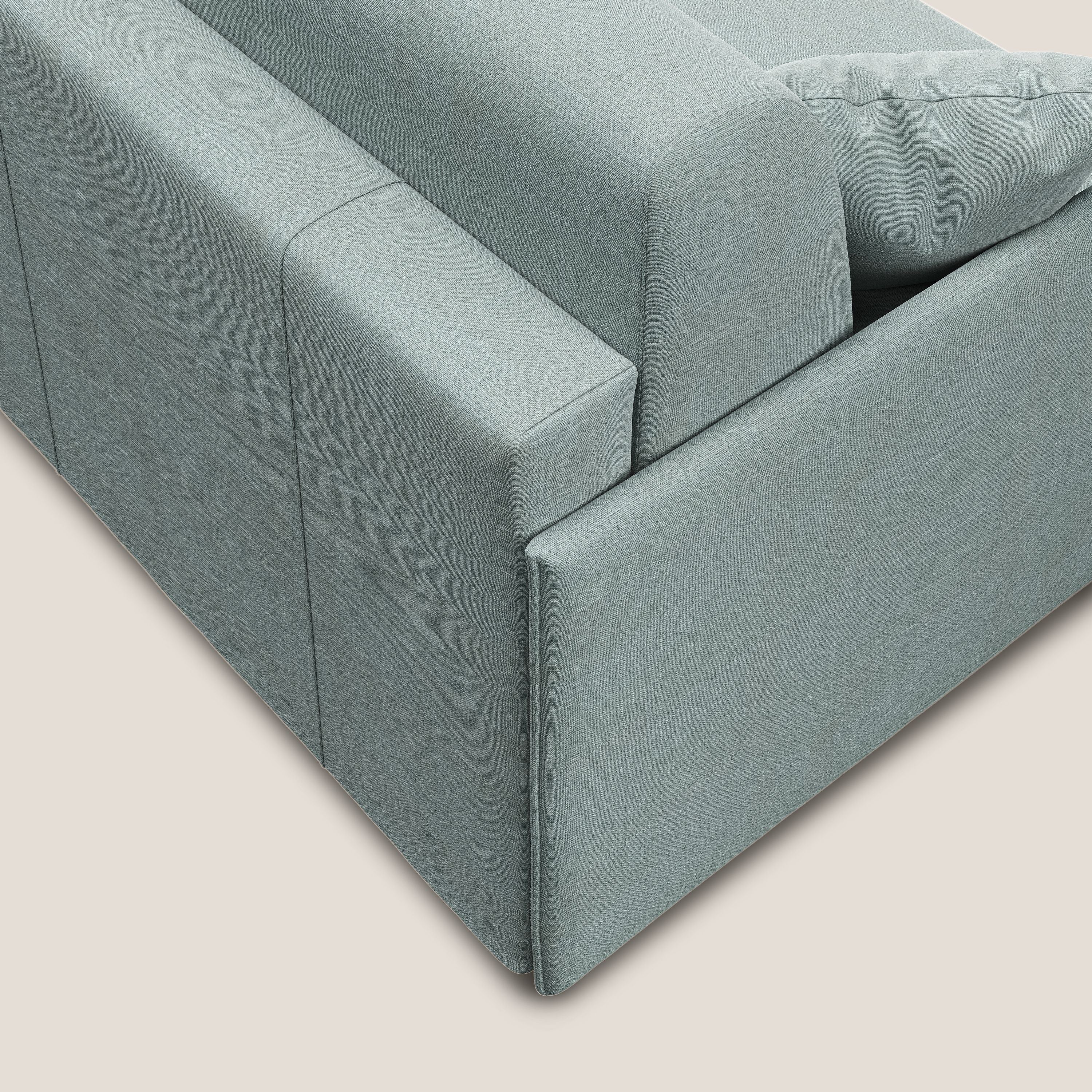 Evans canapé lit convertible en tissu recyclé bleu ciel - Image 7