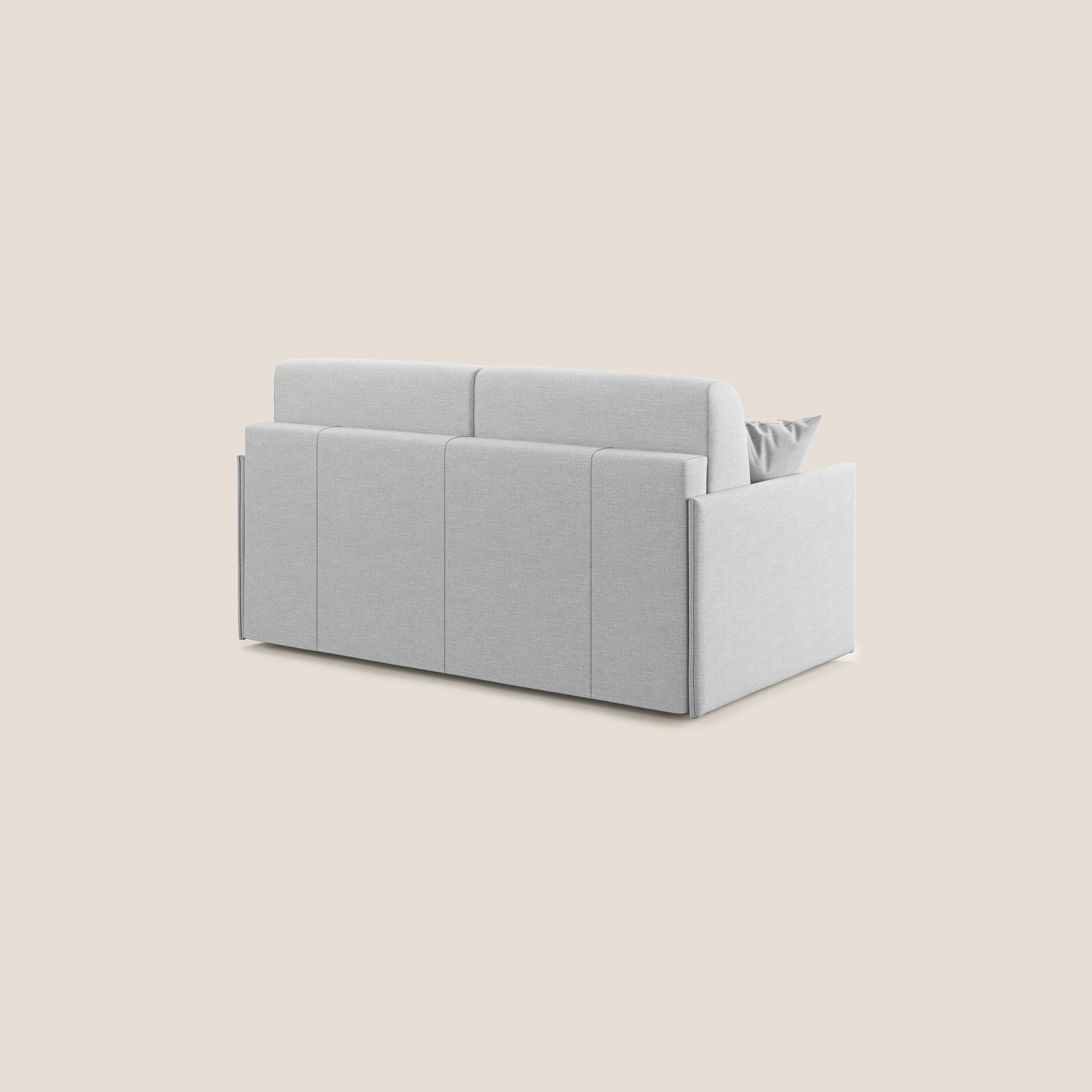 Evans canapé lit convertible en tissu recyclé gris - Image 5
