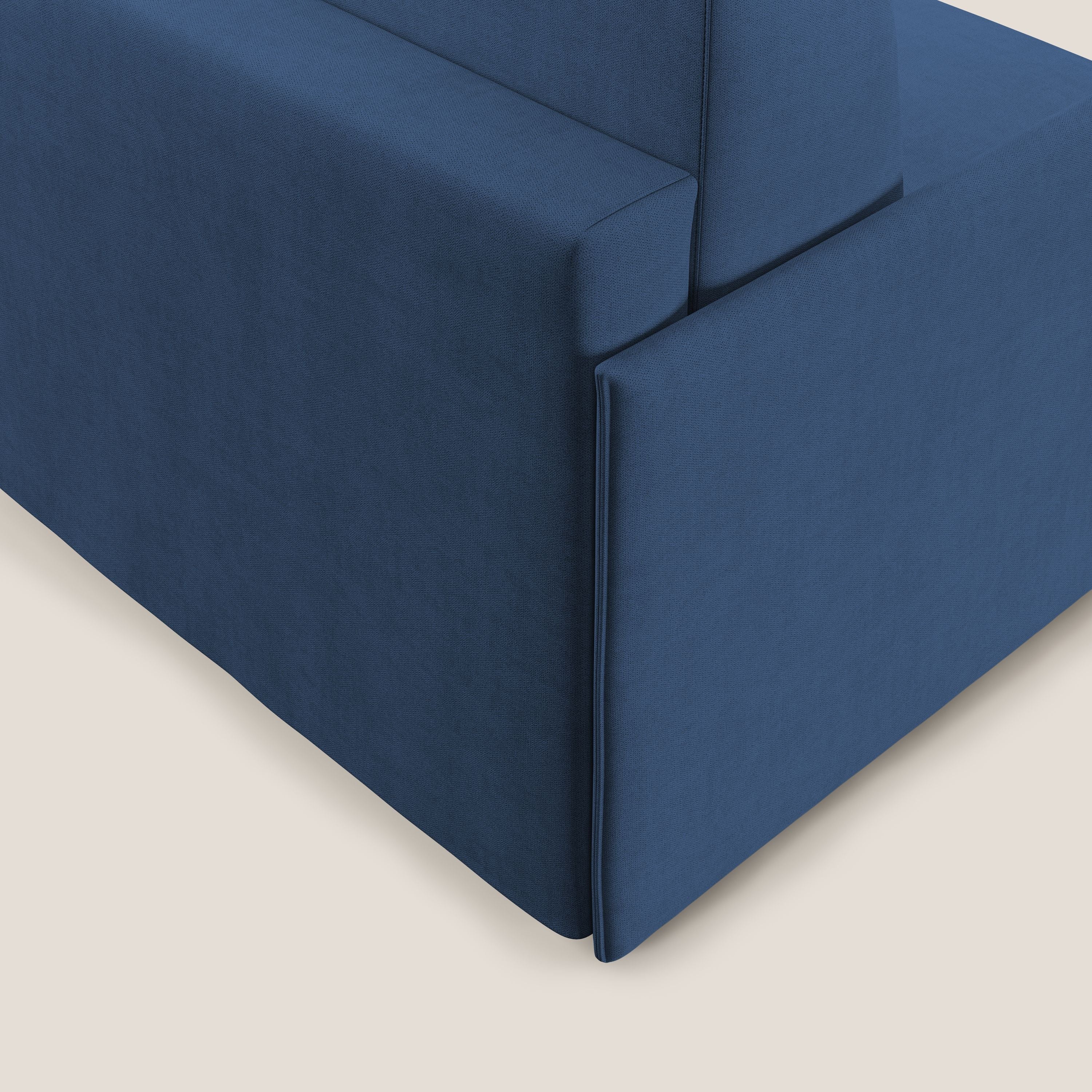 Evans fauteuil convertible en tissu imperméable T02 bleu - Image 6