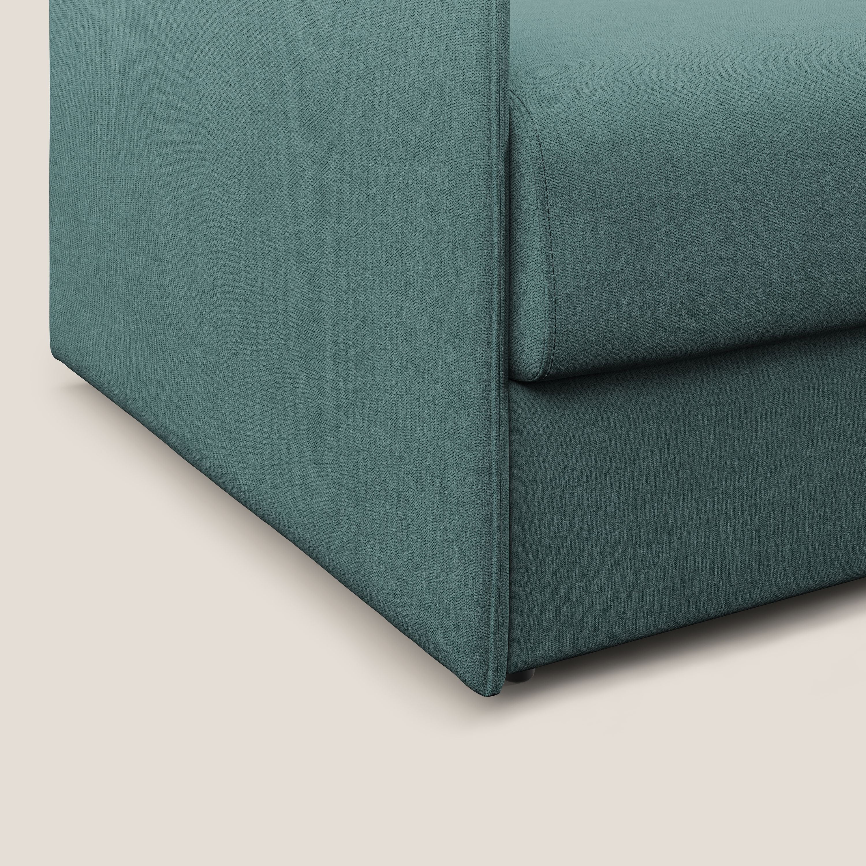 Evans fauteuil convertible en tissu imperméable T02 bleu canard - Image 4