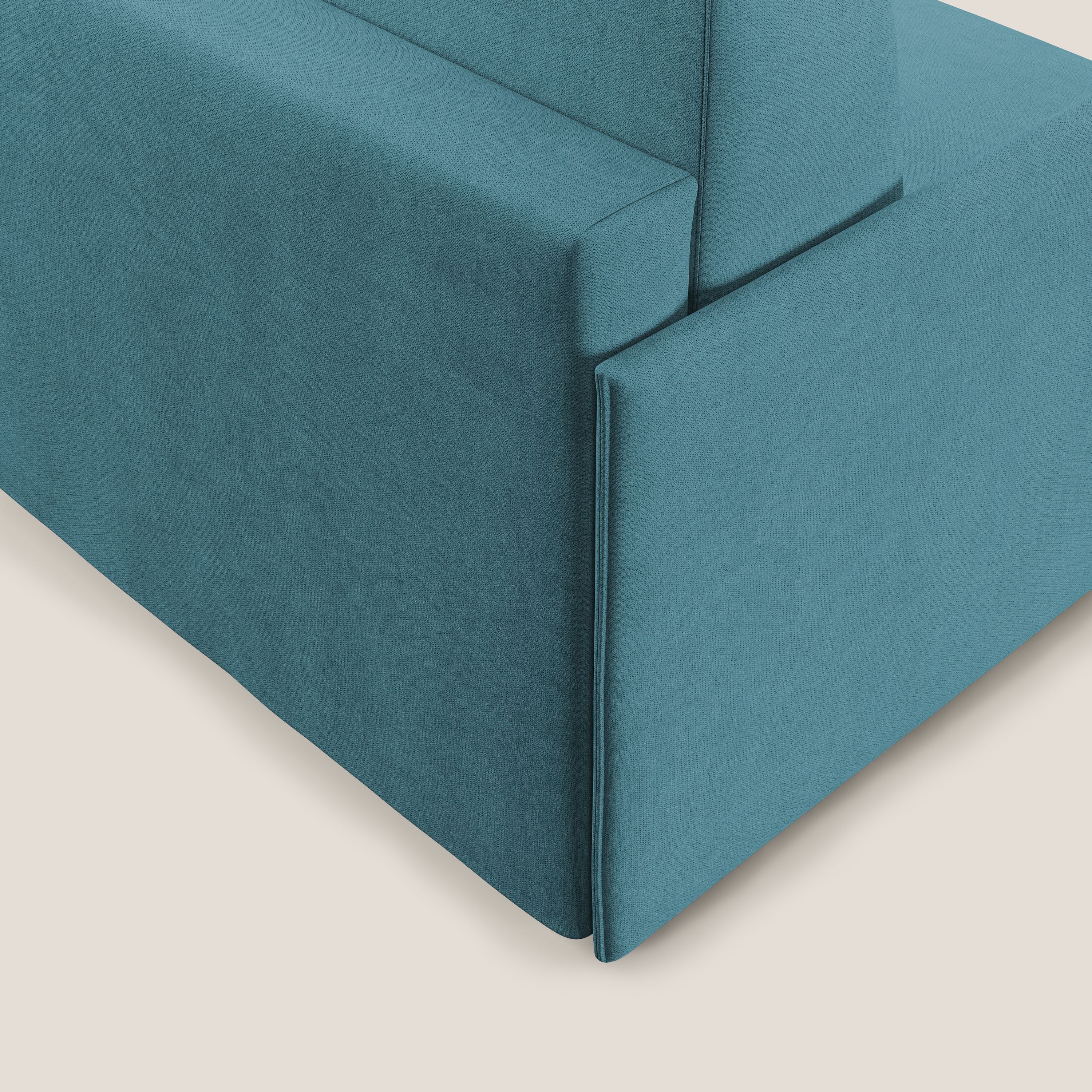 Evans fauteuil convertible en tissu imperméable T02 bleu ciel - Image 6