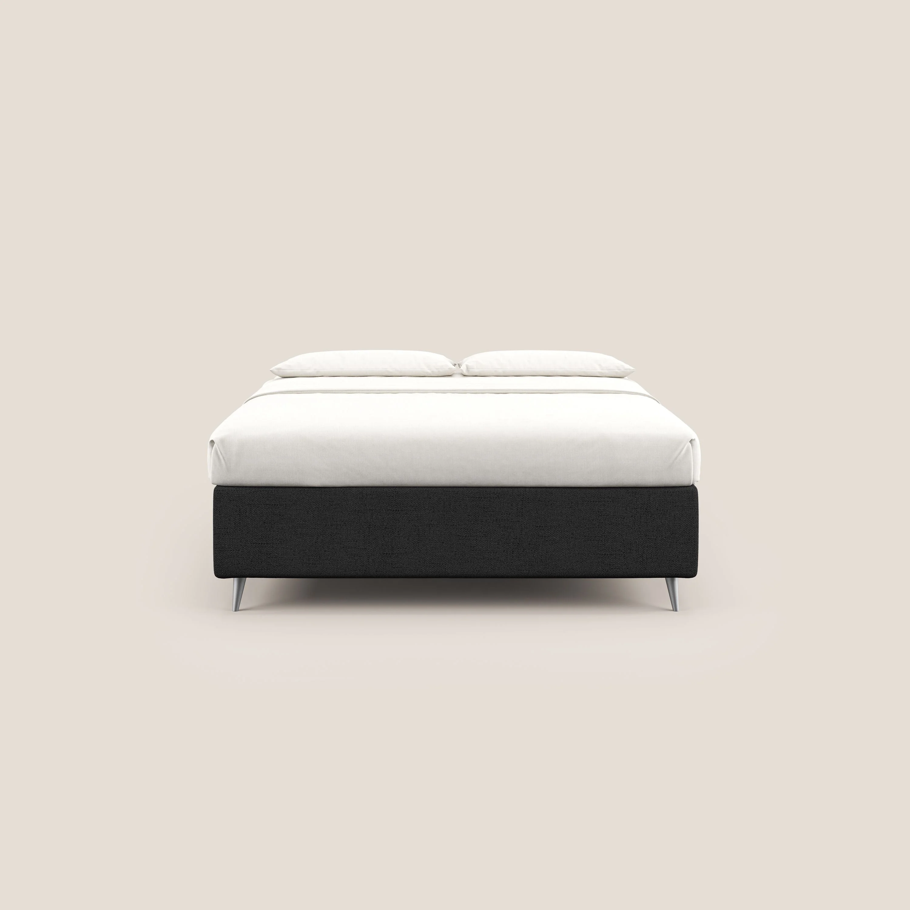 Febe sommier compact avec coffre de grande capacité en tissu imperméable T03 anthracite - Image 3