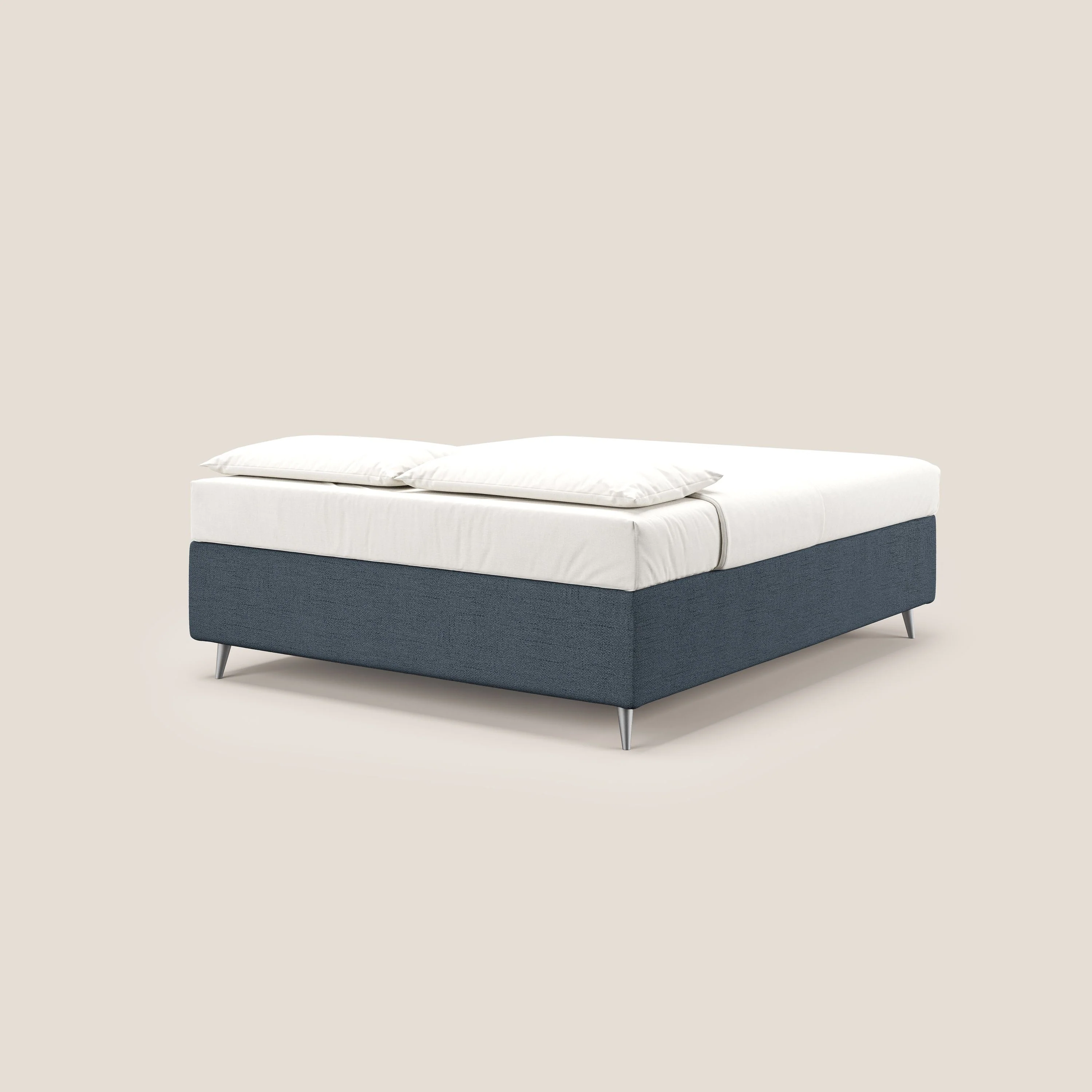 Febe sommier compact avec coffre de grande capacité en tissu imperméable T03 bleu - Image 5