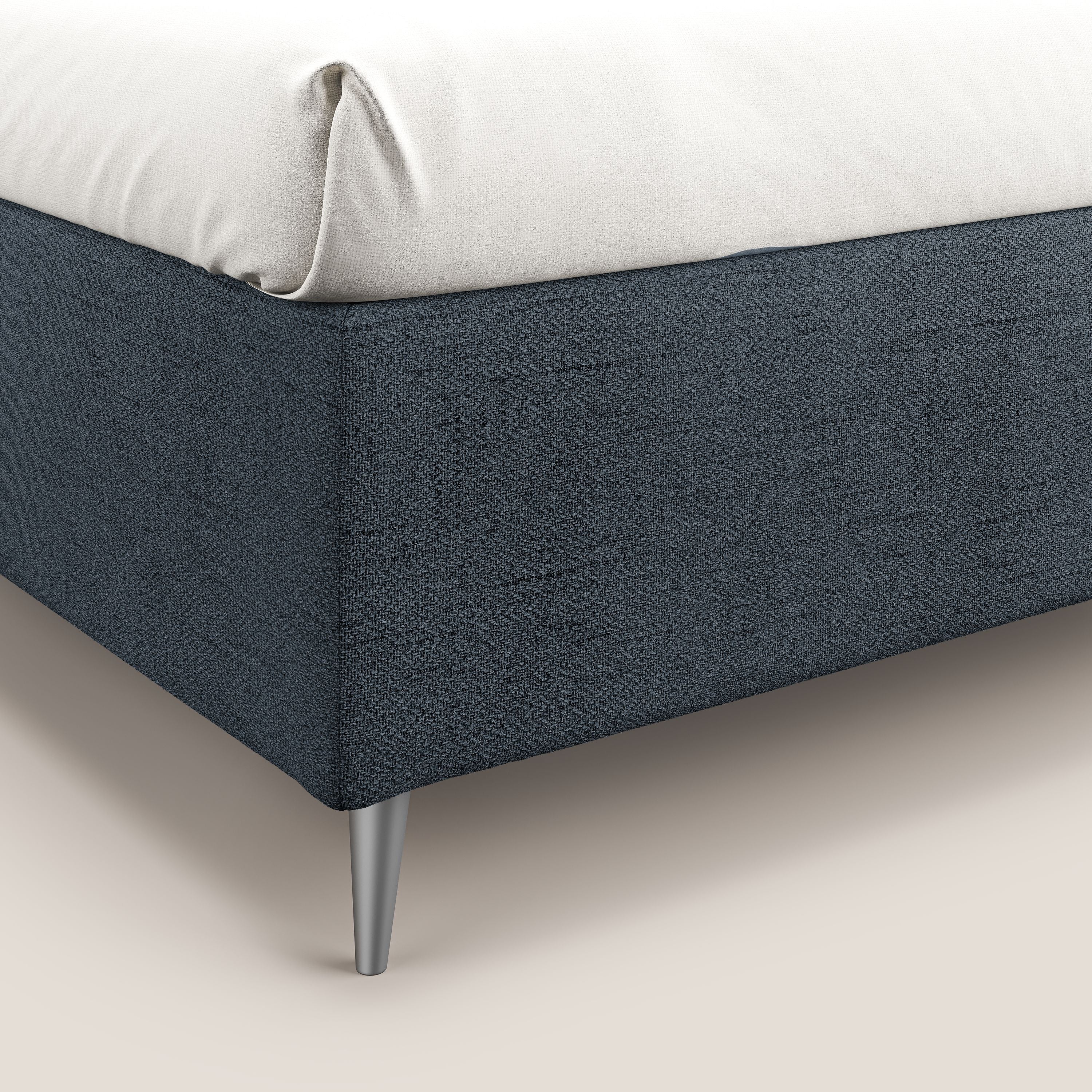 Febe sommier compact avec coffre de grande capacité en tissu imperméable T03 bleu - Image 6