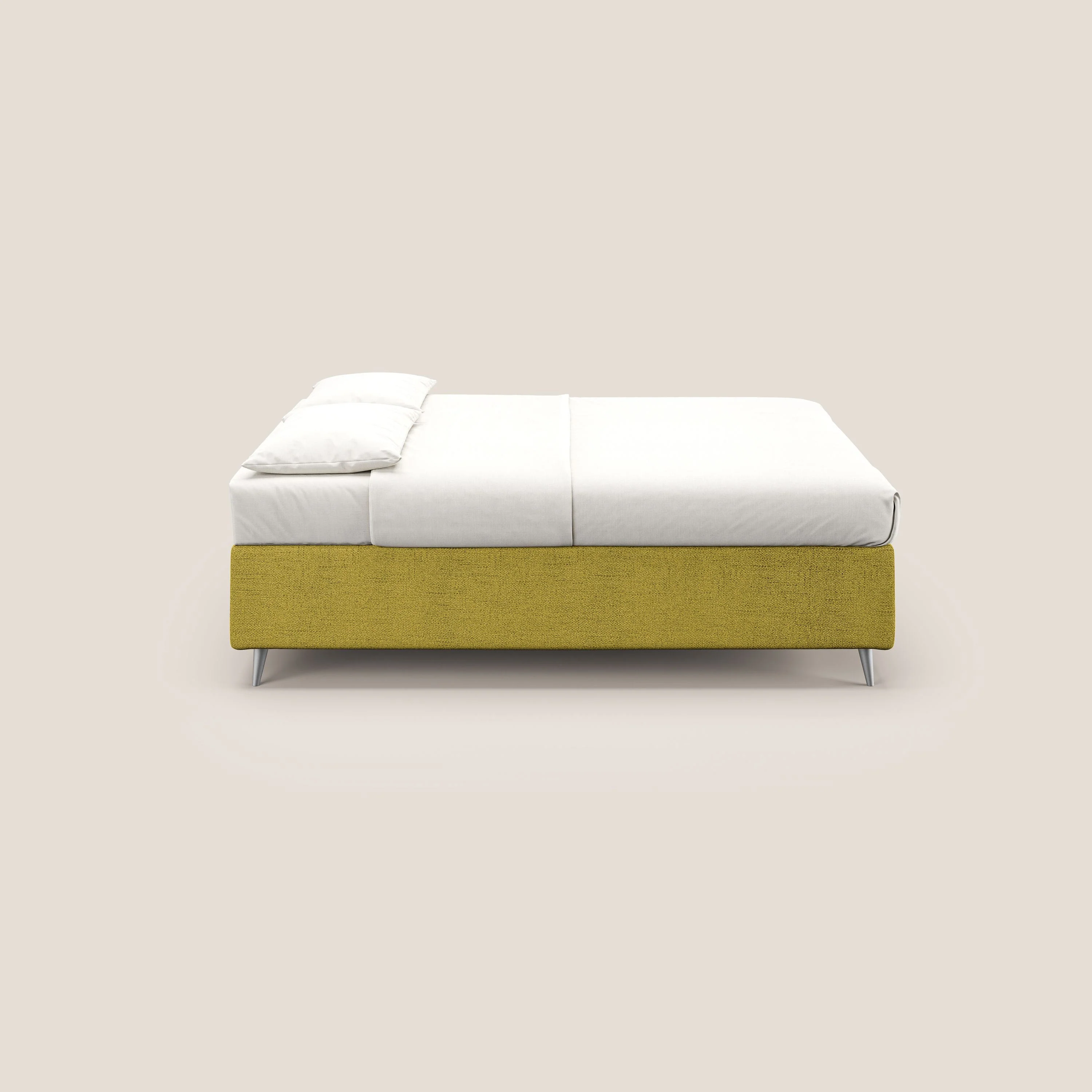 Febe sommier compact avec coffre de grande capacité en tissu imperméable T03 jaune - Image 4