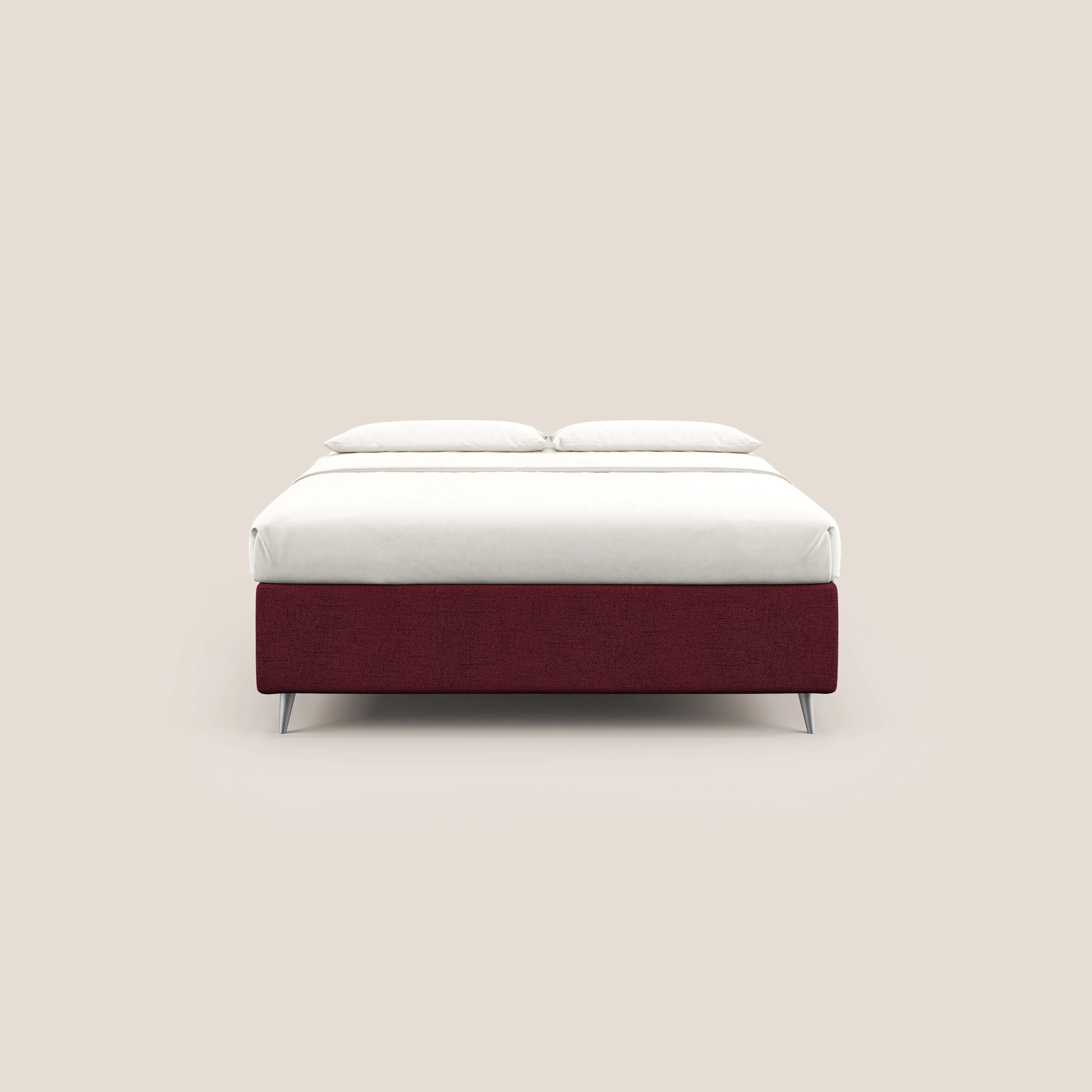Febe sommier compact avec coffre de grande capacité en tissu imperméable T03 rouge - Image 3