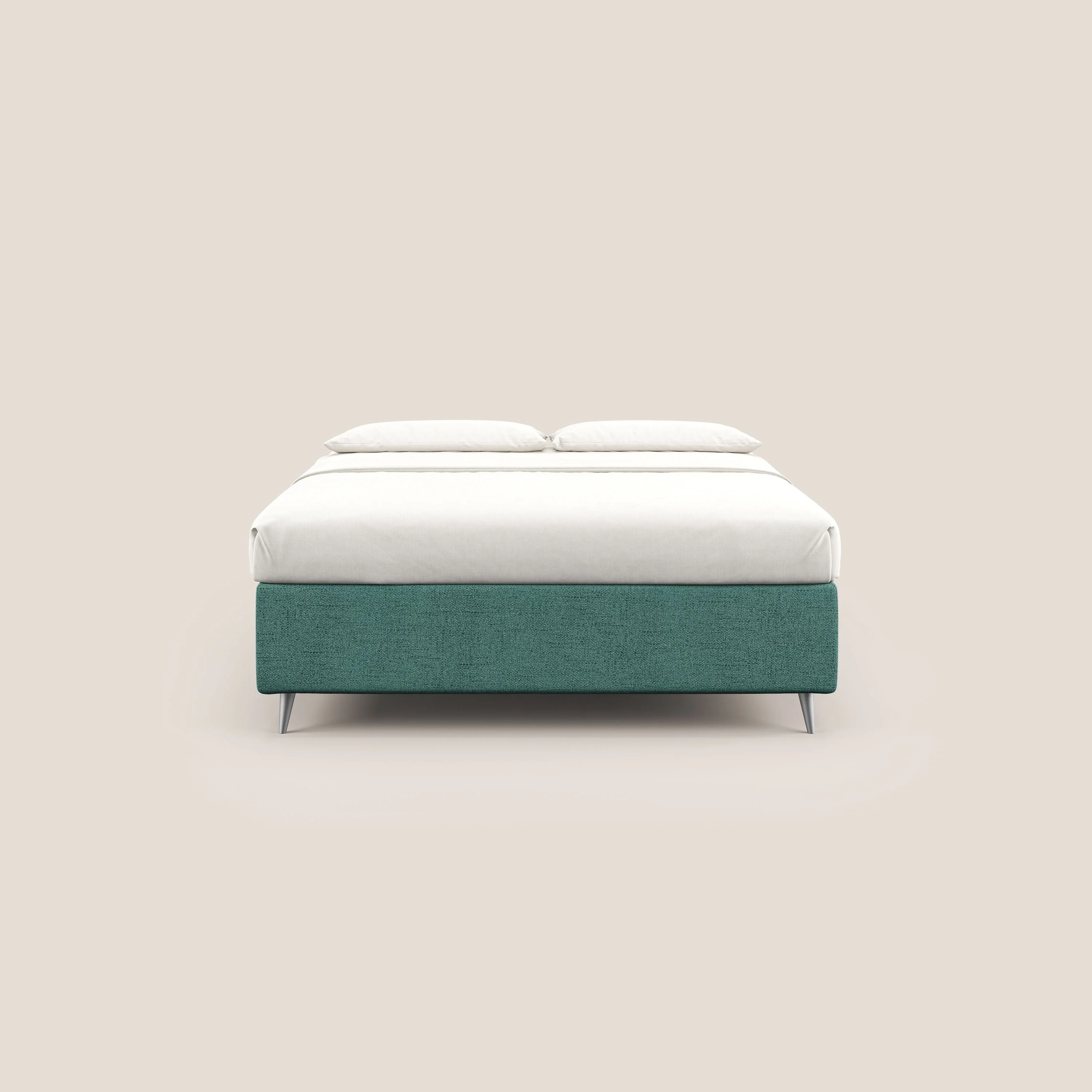 Febe sommier compact avec coffre de grande capacité en tissu imperméable T03 vert d'eau - Image 3