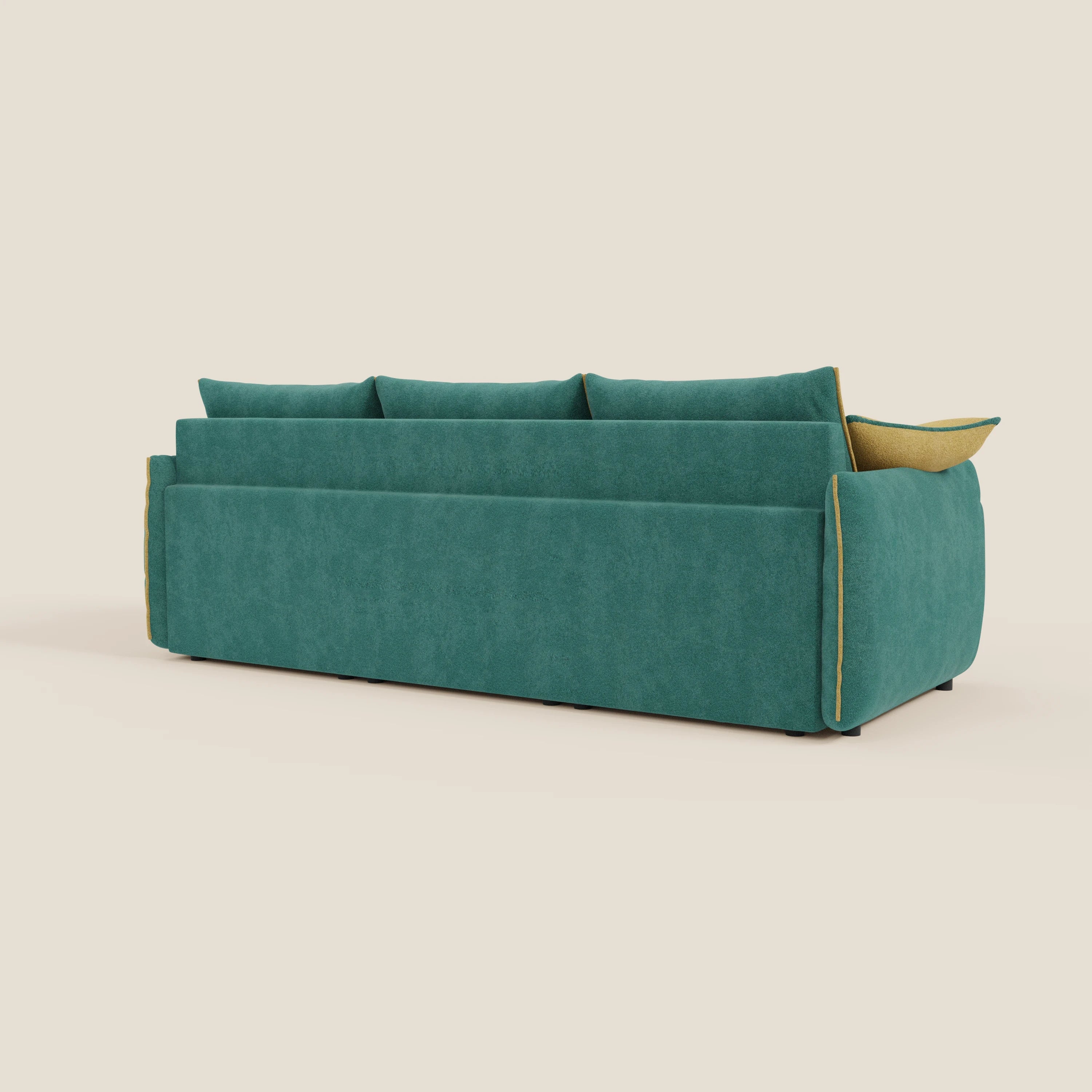 Flexar Canapé d'angle réversible avec assises coulissantes en bouclette douce imperméable T07 - Image 9