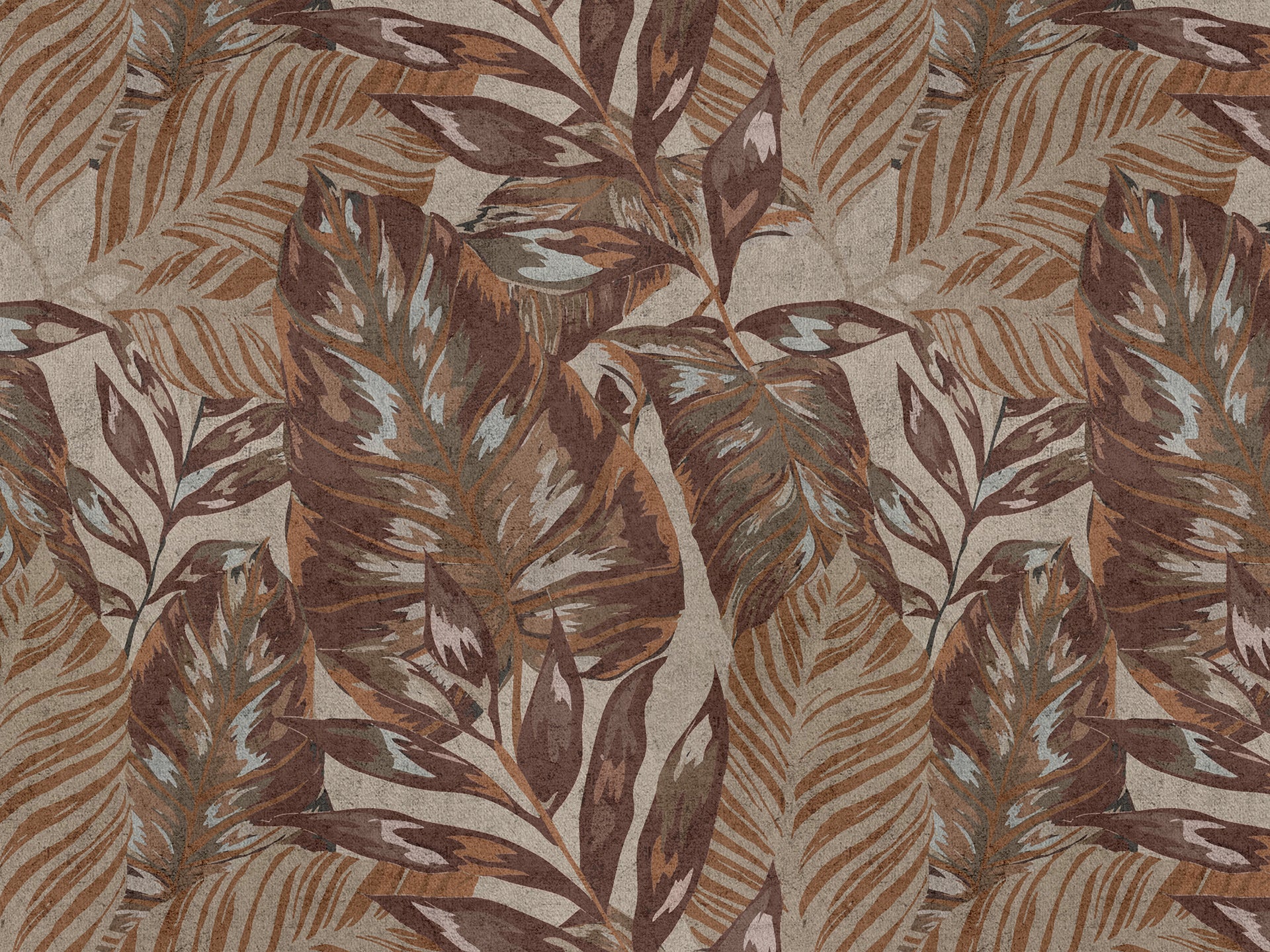 Forest coussins collection en velours imperméable marron - Image 2