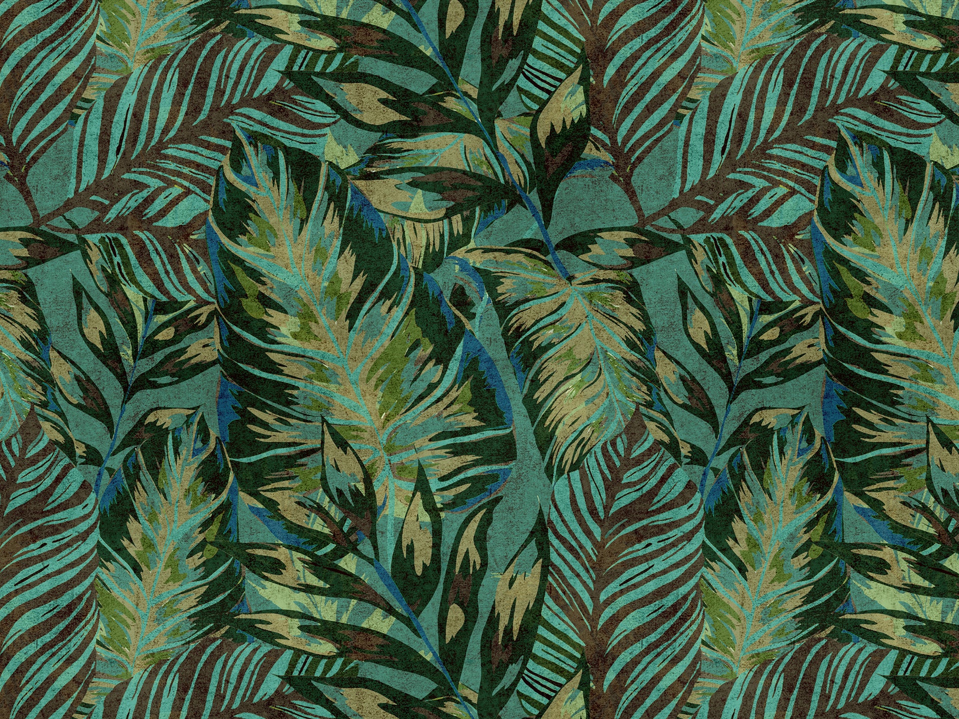 Forest coussins collection en velours imperméable vert - Image 2