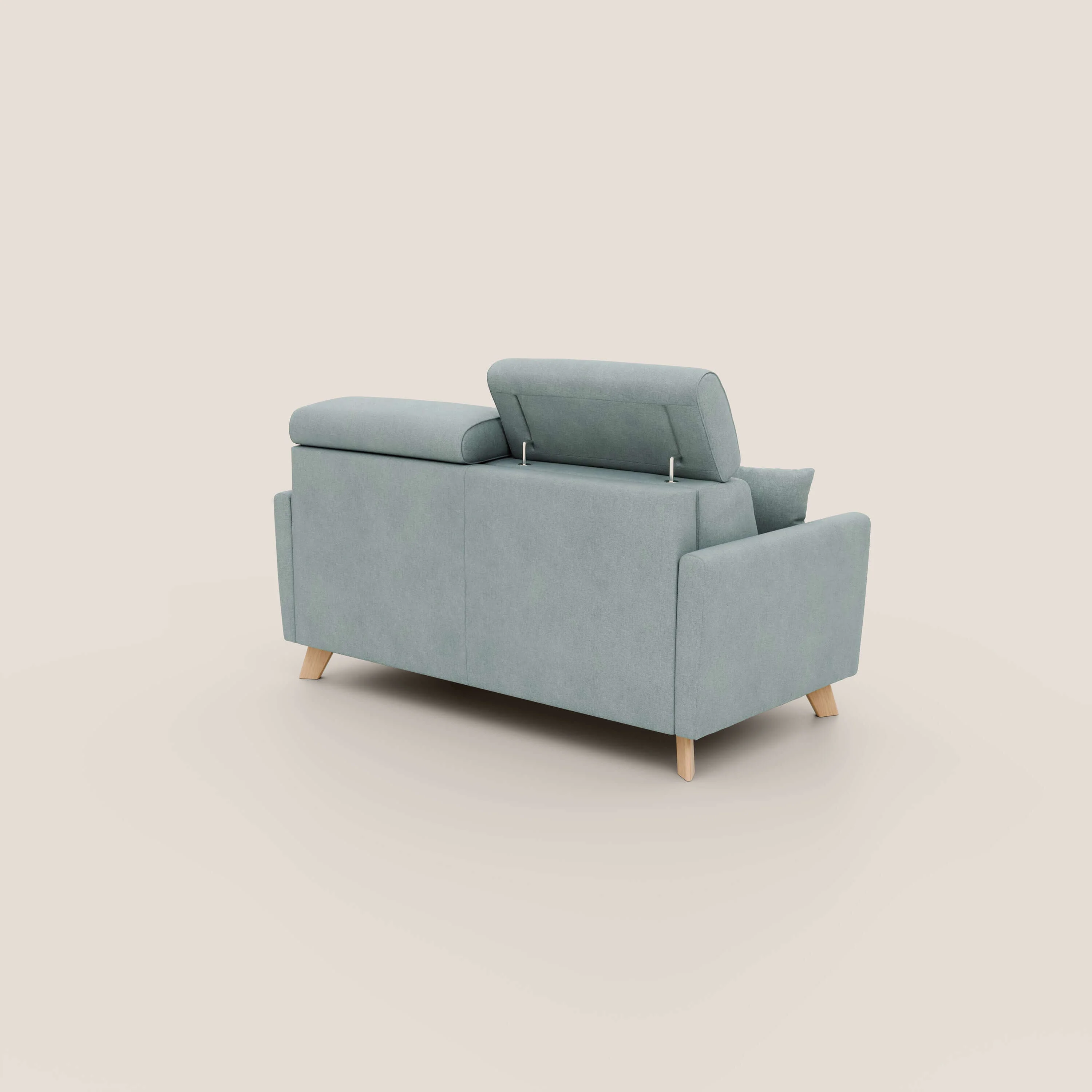 Francy canapé convertible avec têtières réglables en tissu détachable T17 vert aquamarine - Image 6