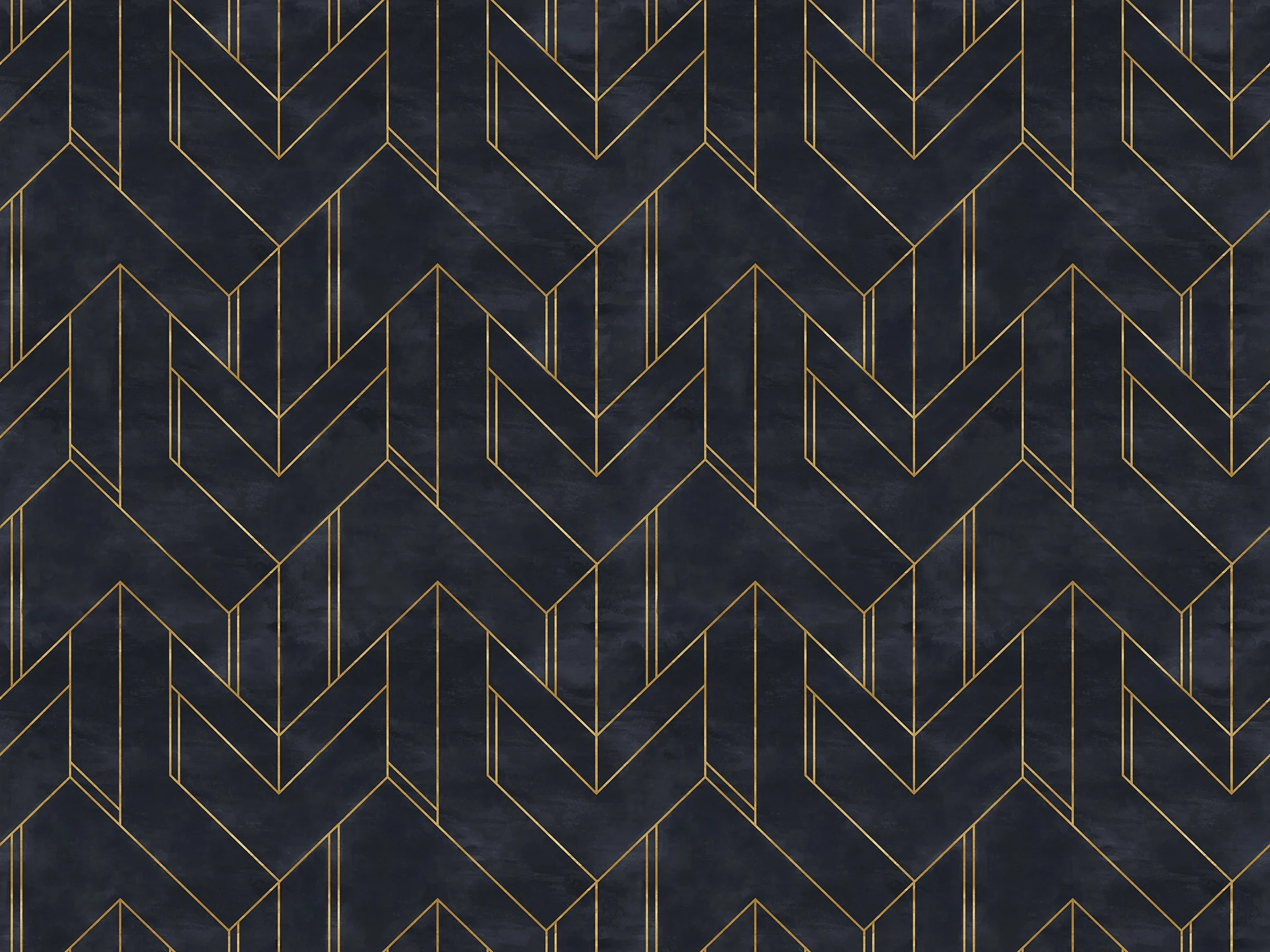 Geometrica coussins à fantaisie géométrique en velours imperméable noir - Image 2