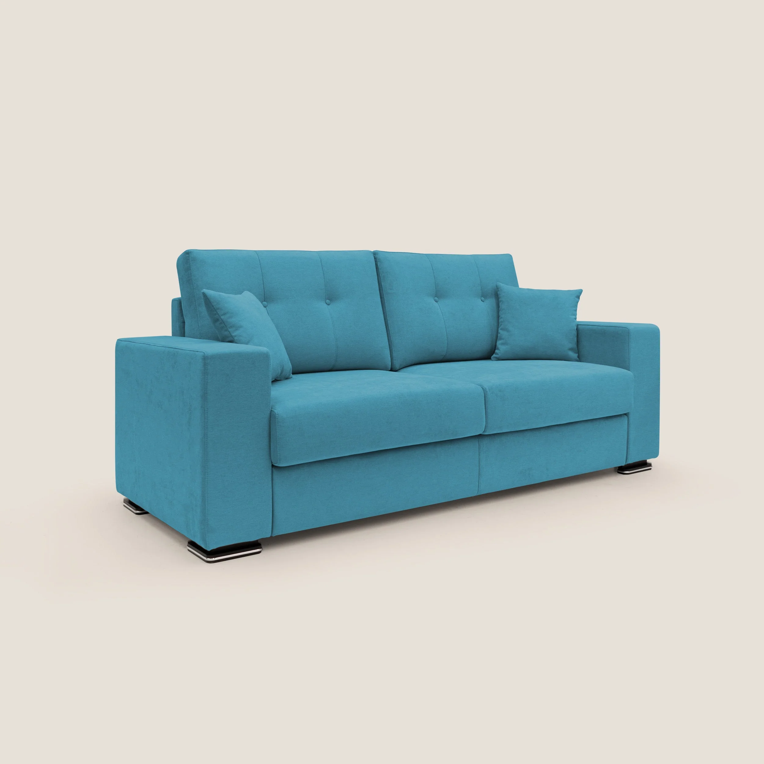 Giove canapé en tissu doux imperméable T02 bleu ciel - Image 2