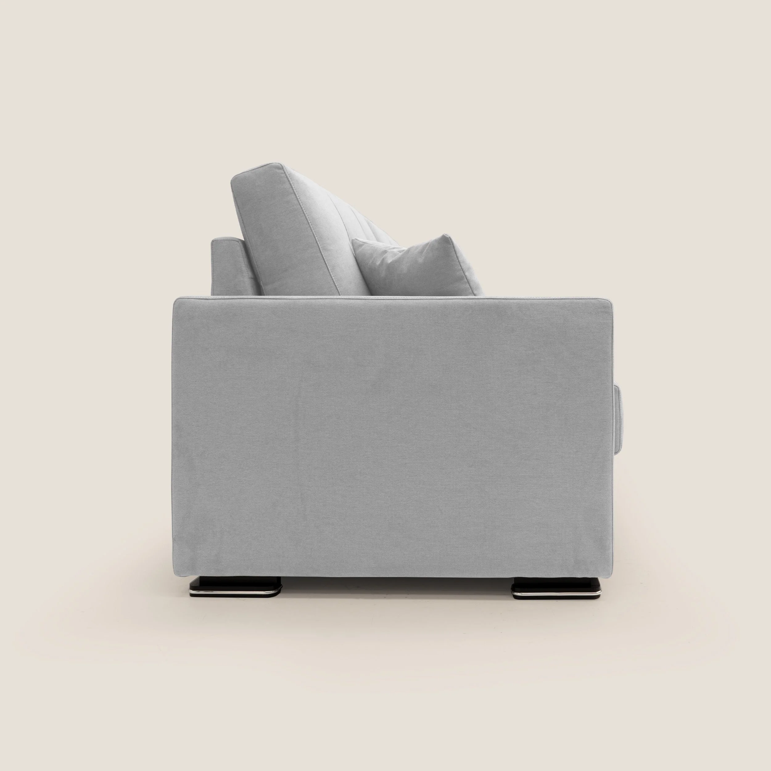 Giove canapé en tissu doux imperméable T02 gris clair - Image 6