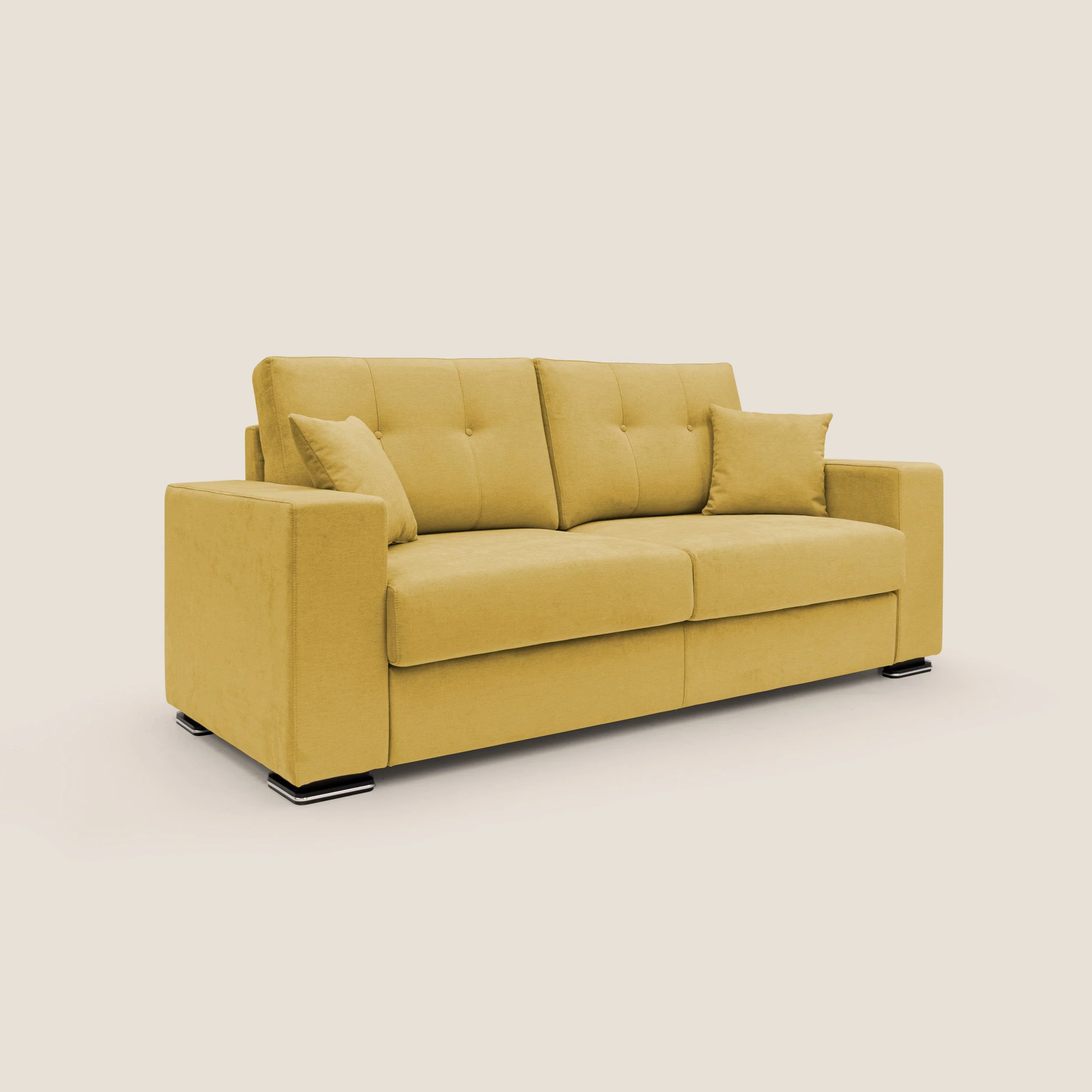 Giove canapé en tissu doux imperméable T02 jaune - Image 2