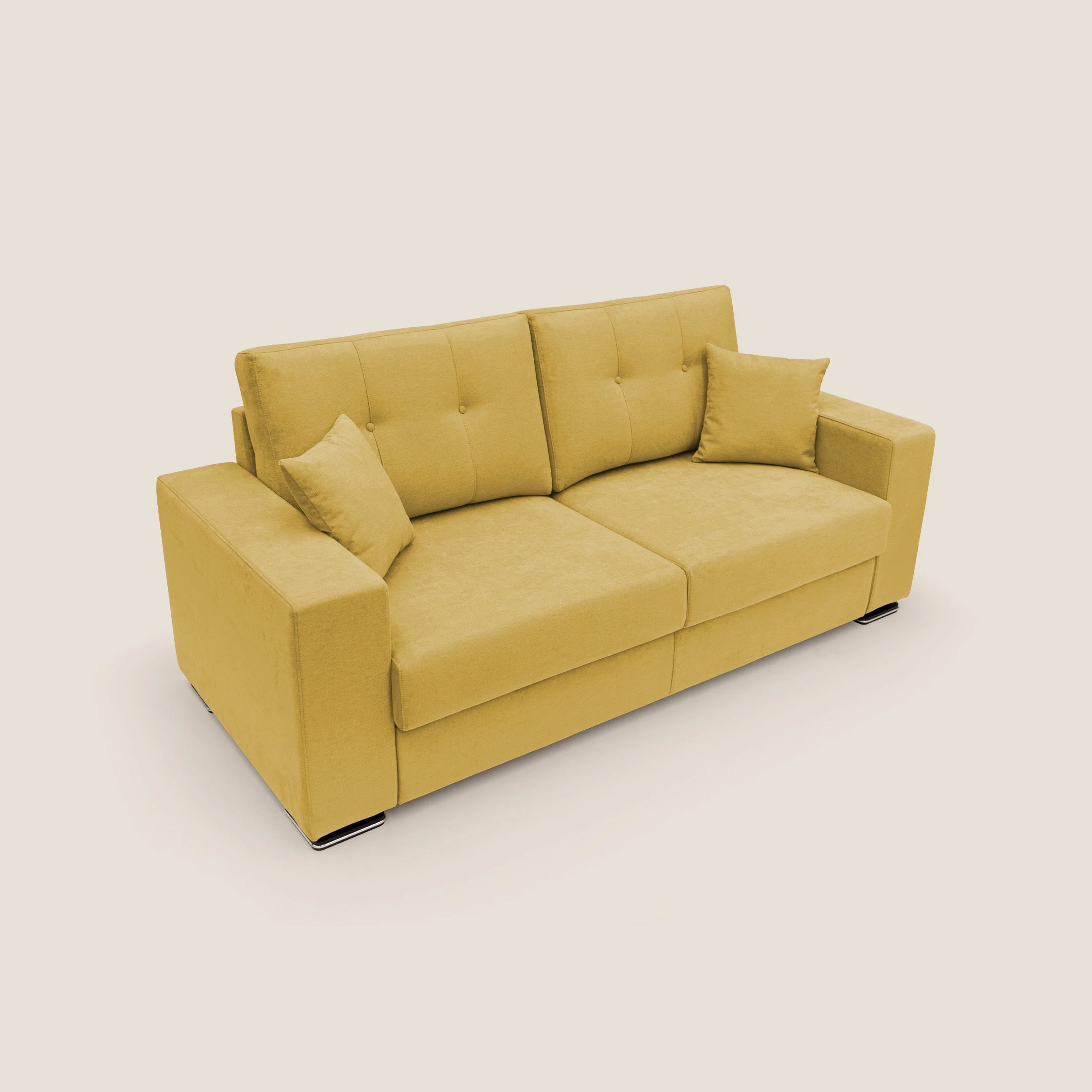 Giove canapé en tissu doux imperméable T02 jaune - Image 4