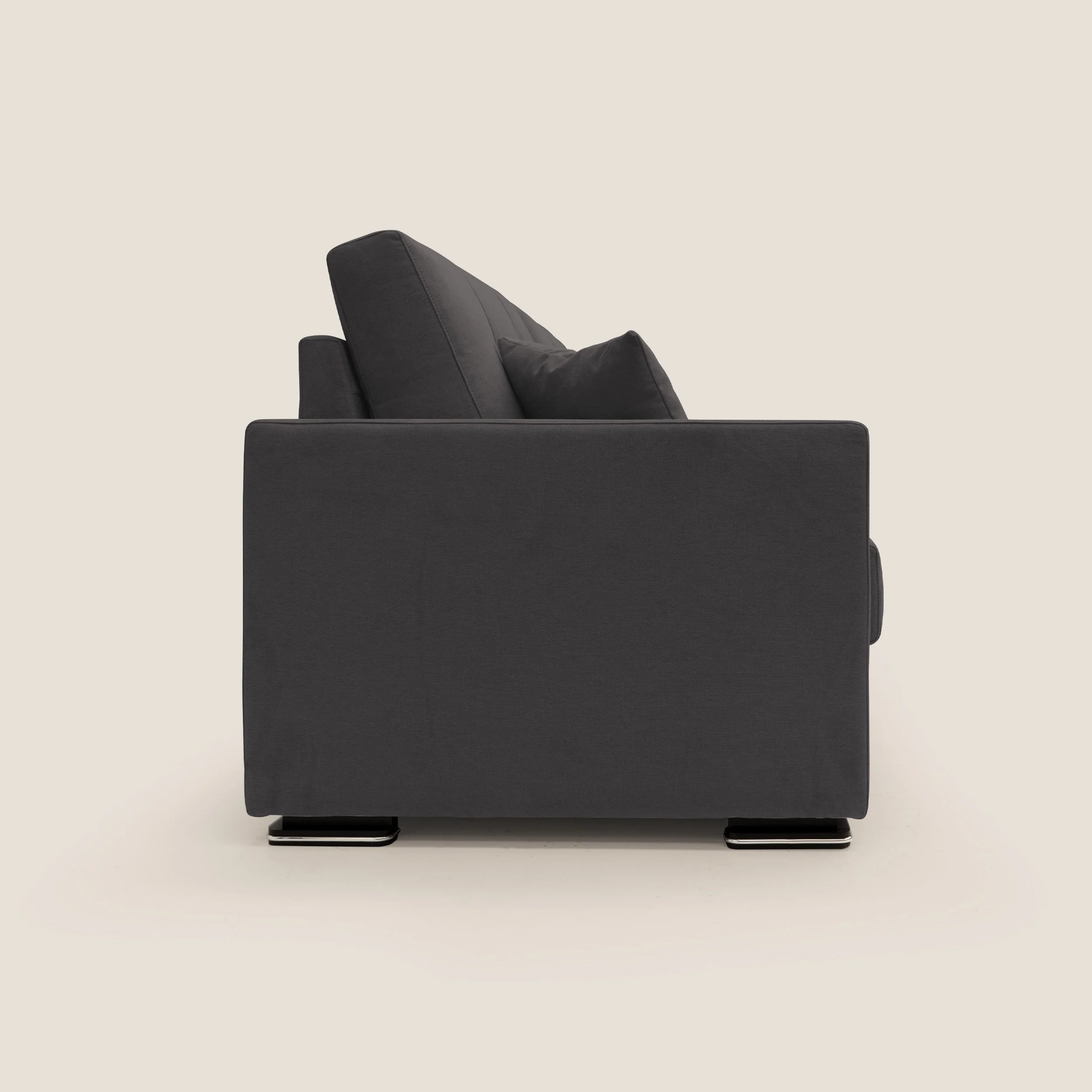 Giove canapé en tissu doux imperméable T02 noir - Image 6