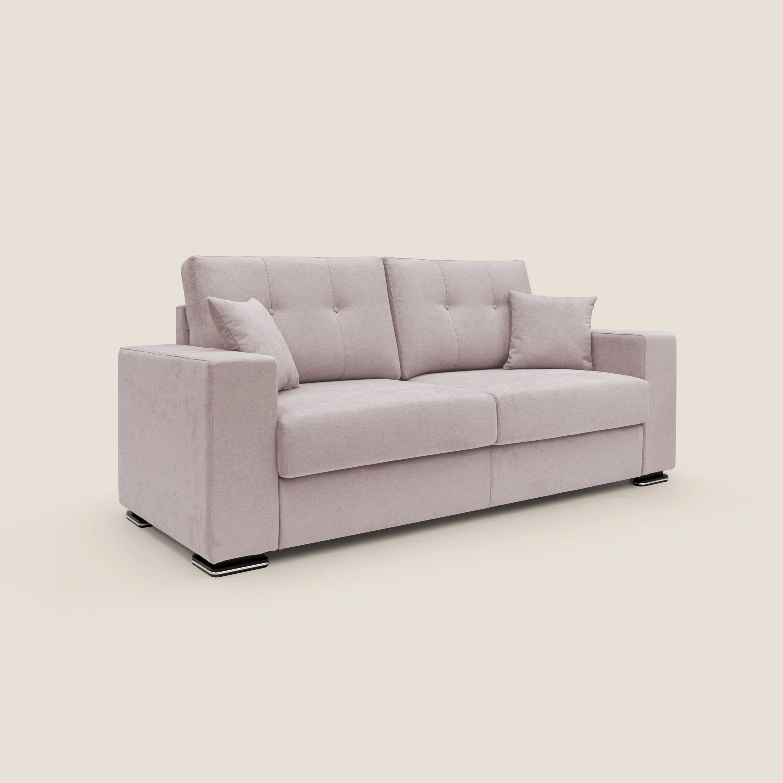Giove canapé en tissu doux imperméable T02 rose - Image 2