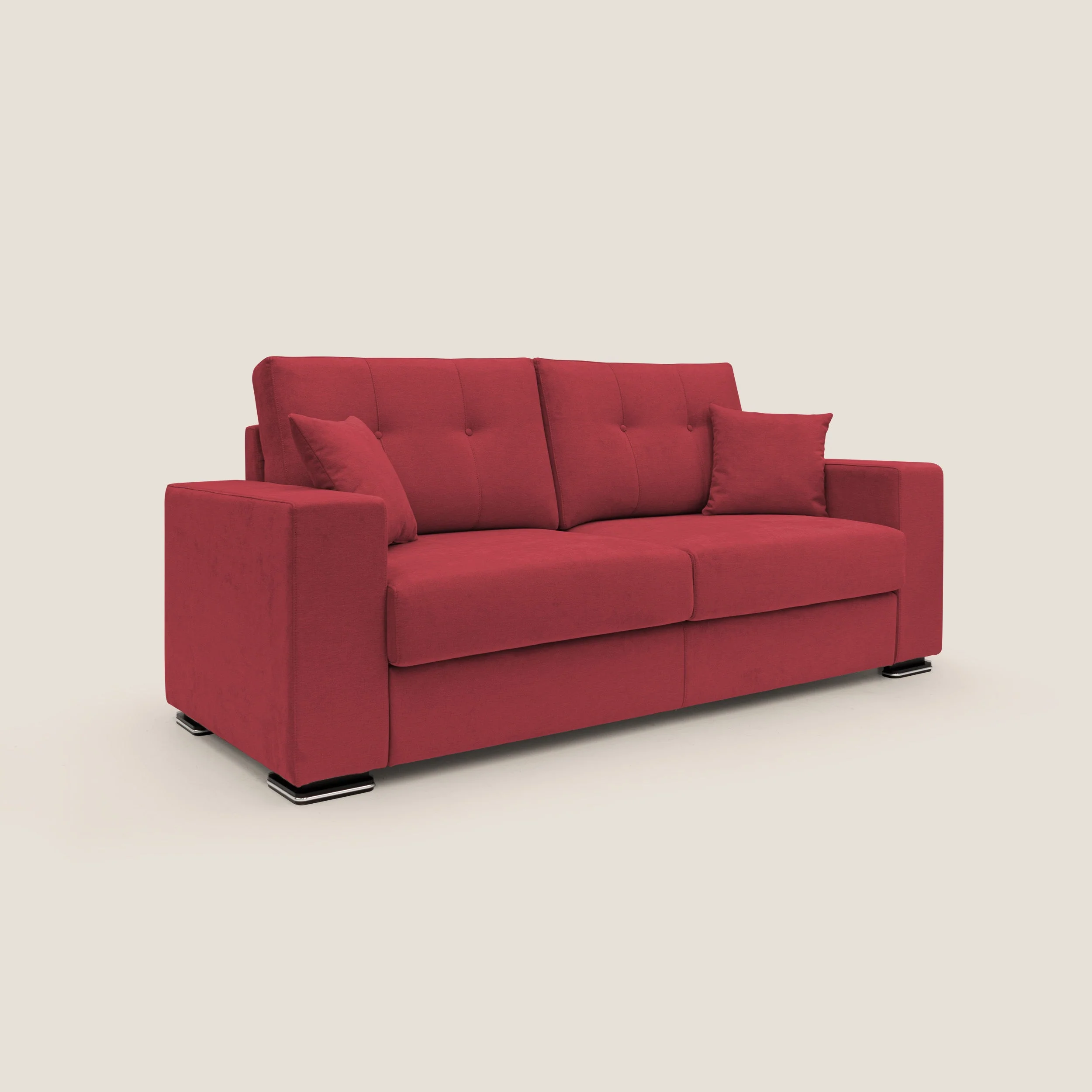 Giove canapé en tissu doux imperméable T02 rouge - Image 2