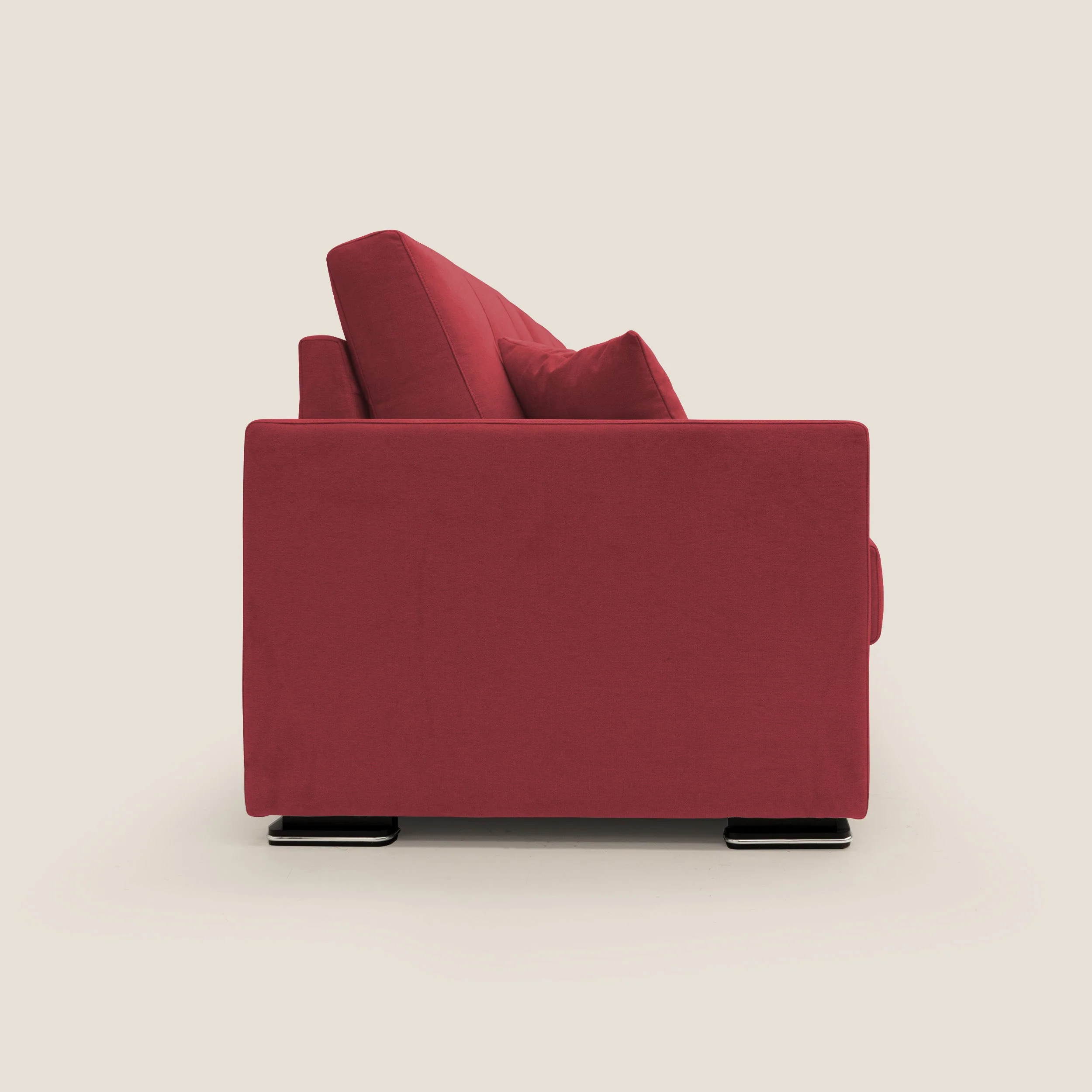 Giove canapé en tissu doux imperméable T02 rouge - Image 6