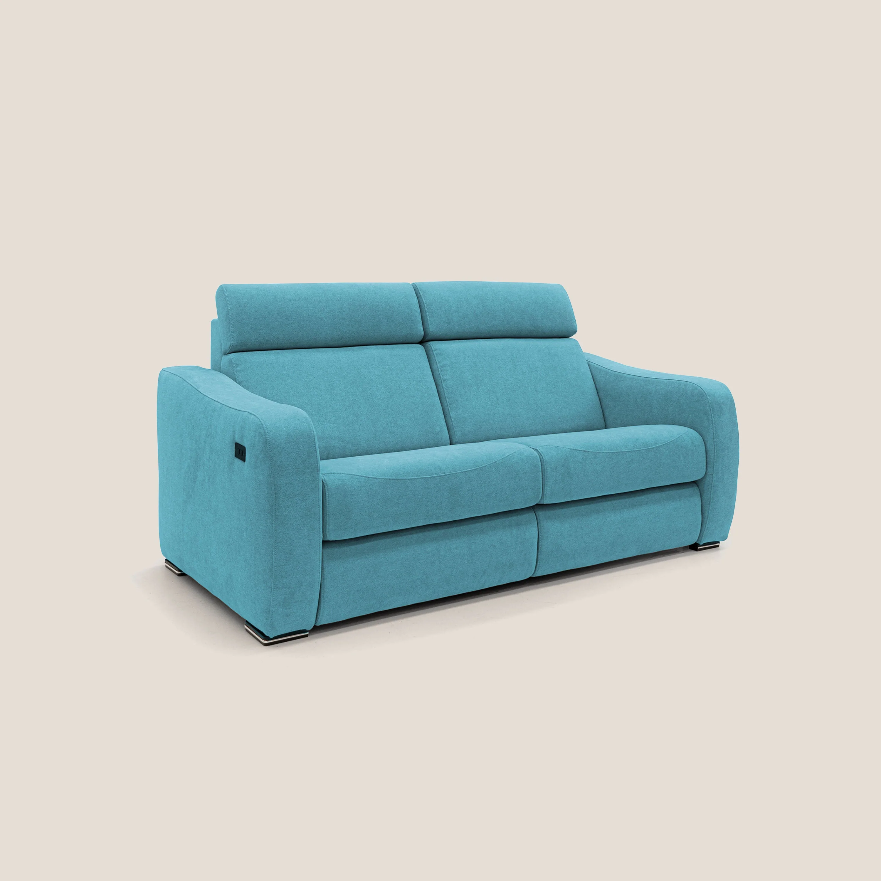 Gummy Canapé avec relax électrique bleu ciel - Image 3