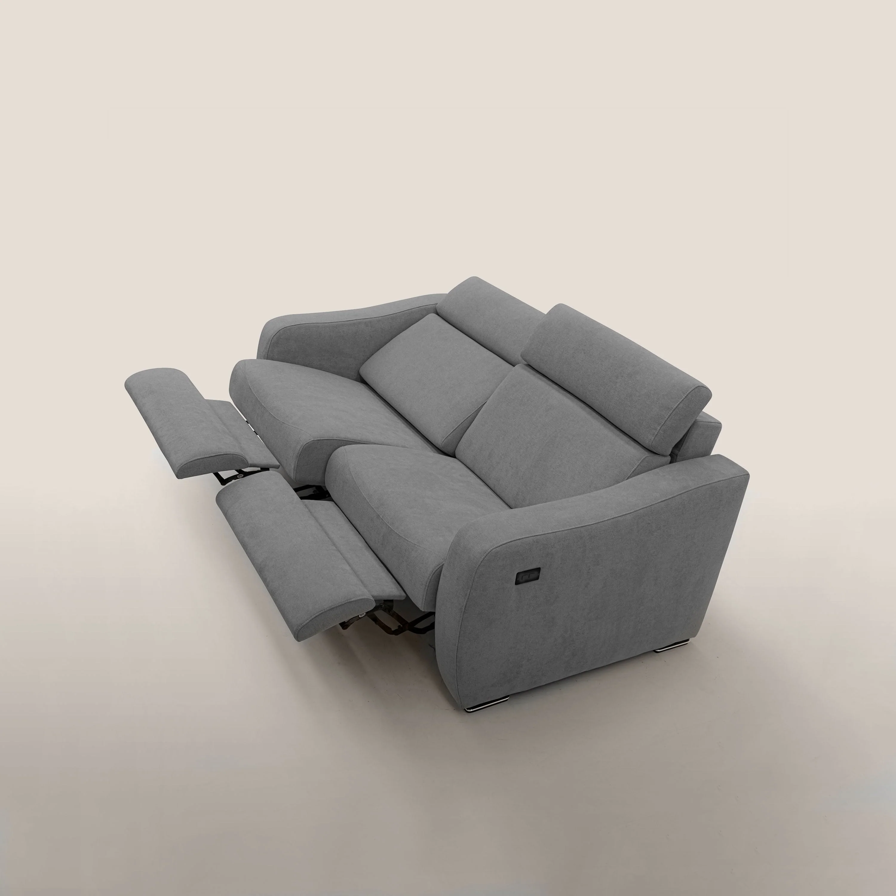 Gummy Canapé avec relax électrique gris - Image 4