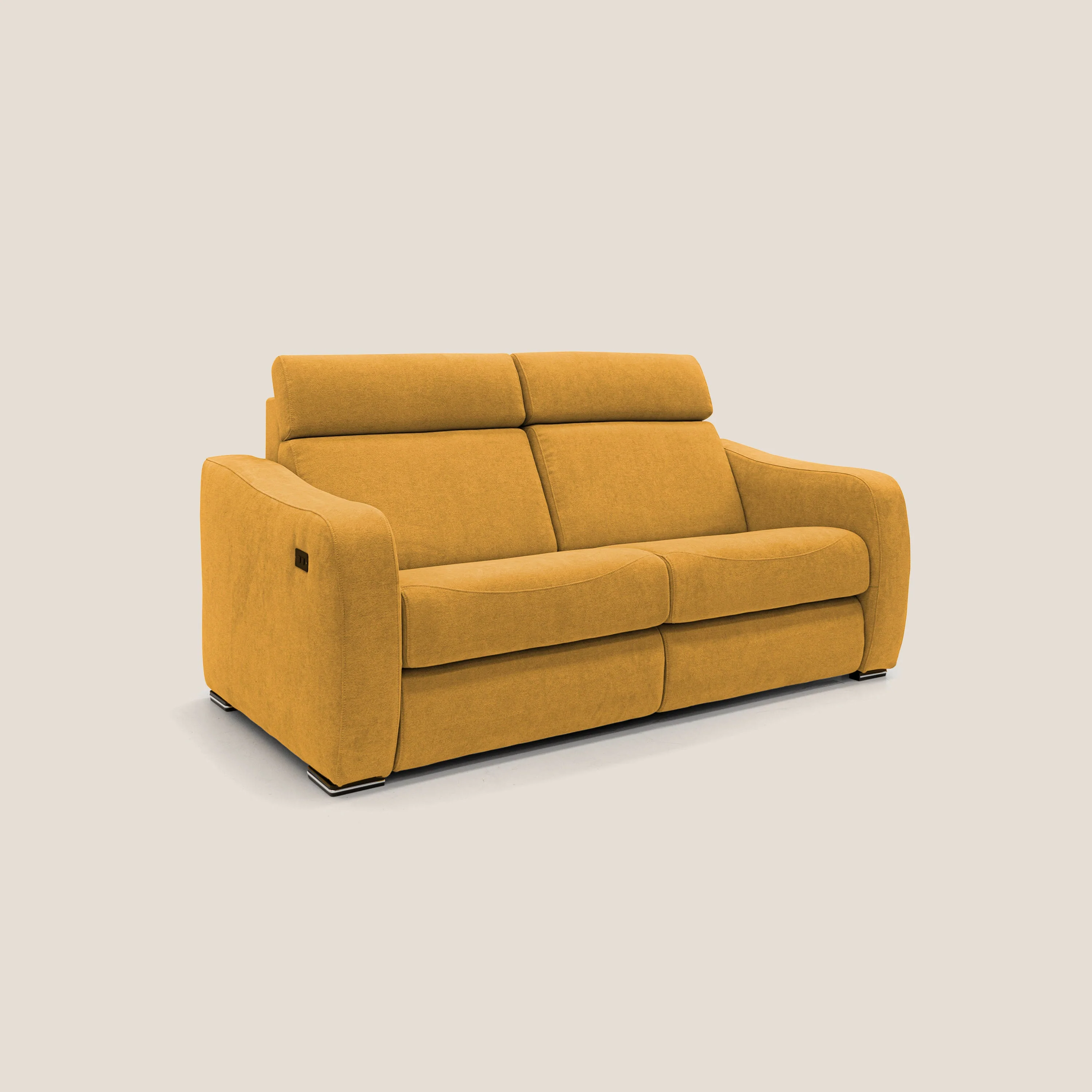 Gummy Canapé avec relax électrique jaune - Image 3