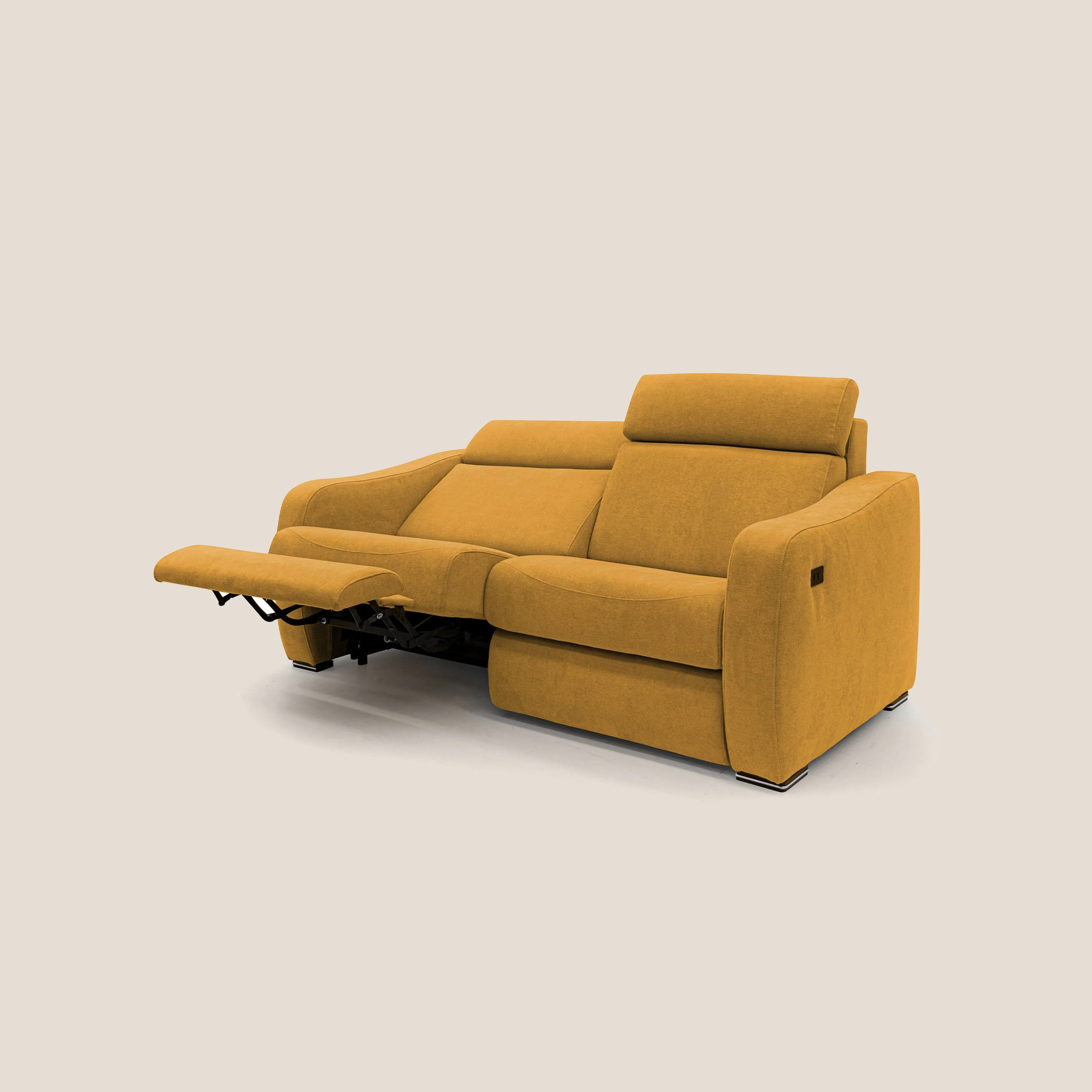 Gummy Canapé avec relax électrique jaune - Image 6