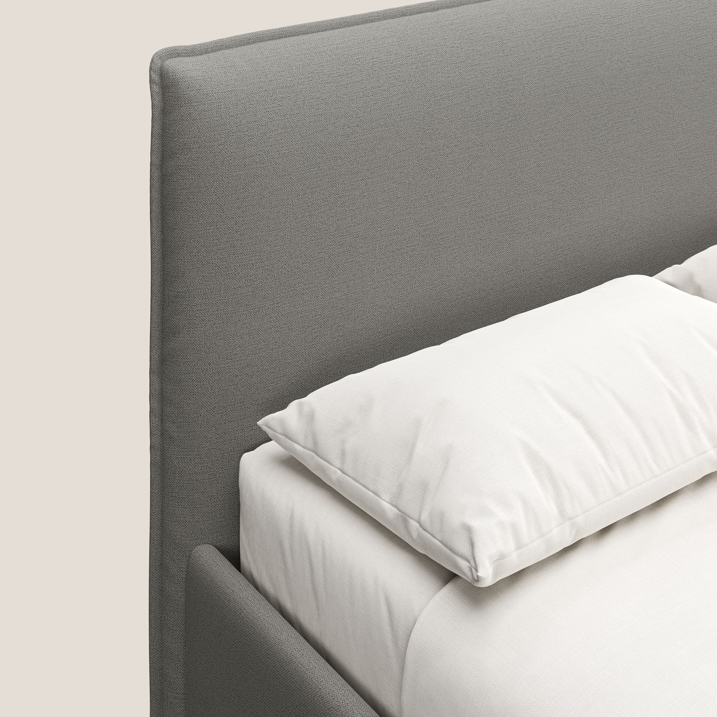 Hunter lit rembourré avec coffre déhoussable en tissu imperméable flammé T19 beige - Image 6