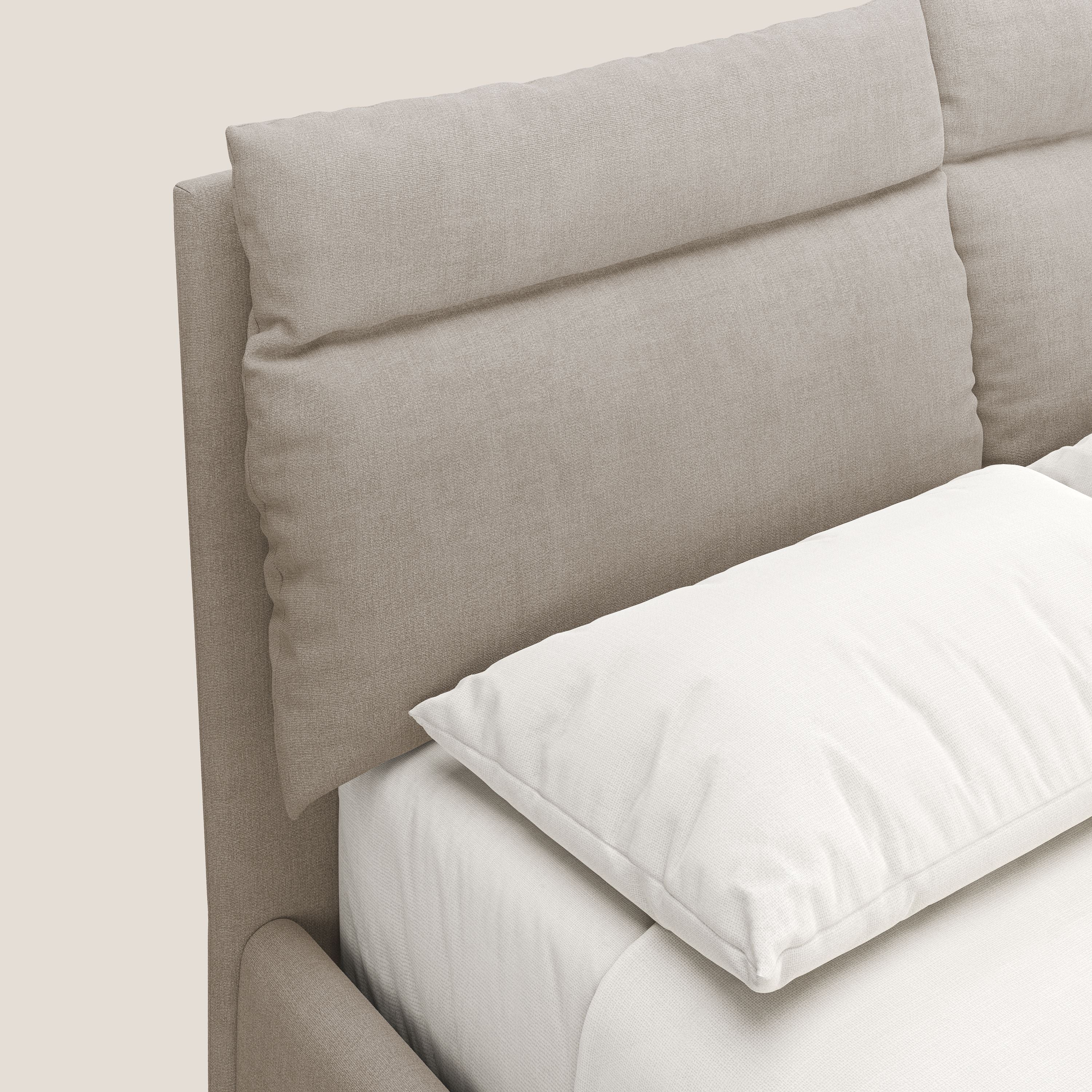 Jerry lit coffre et coussins réglables en tissu détachable T17 beige - Image 7