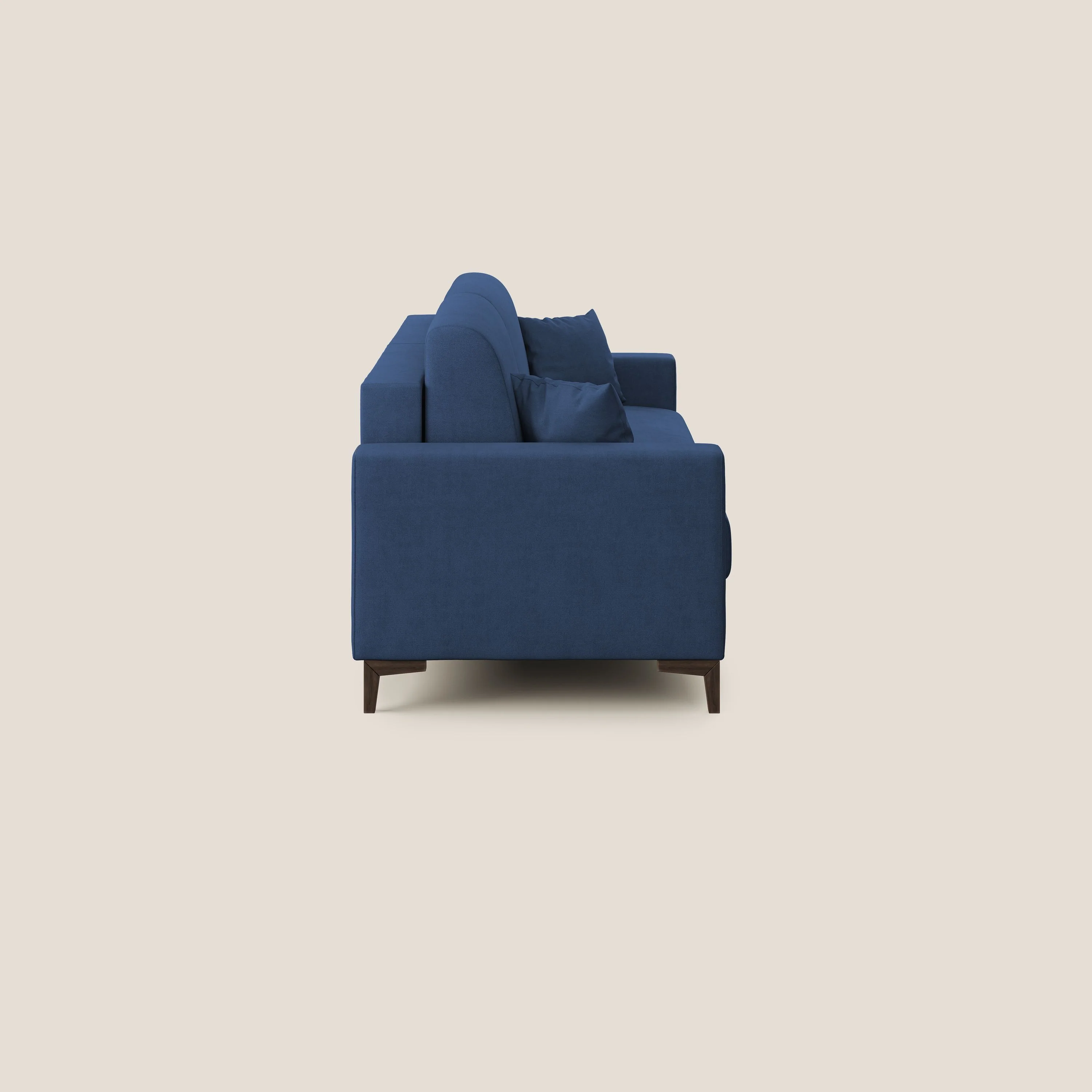 Kafka canapé lit convertible en tissu doux imperméable T02 bleu - Image 6
