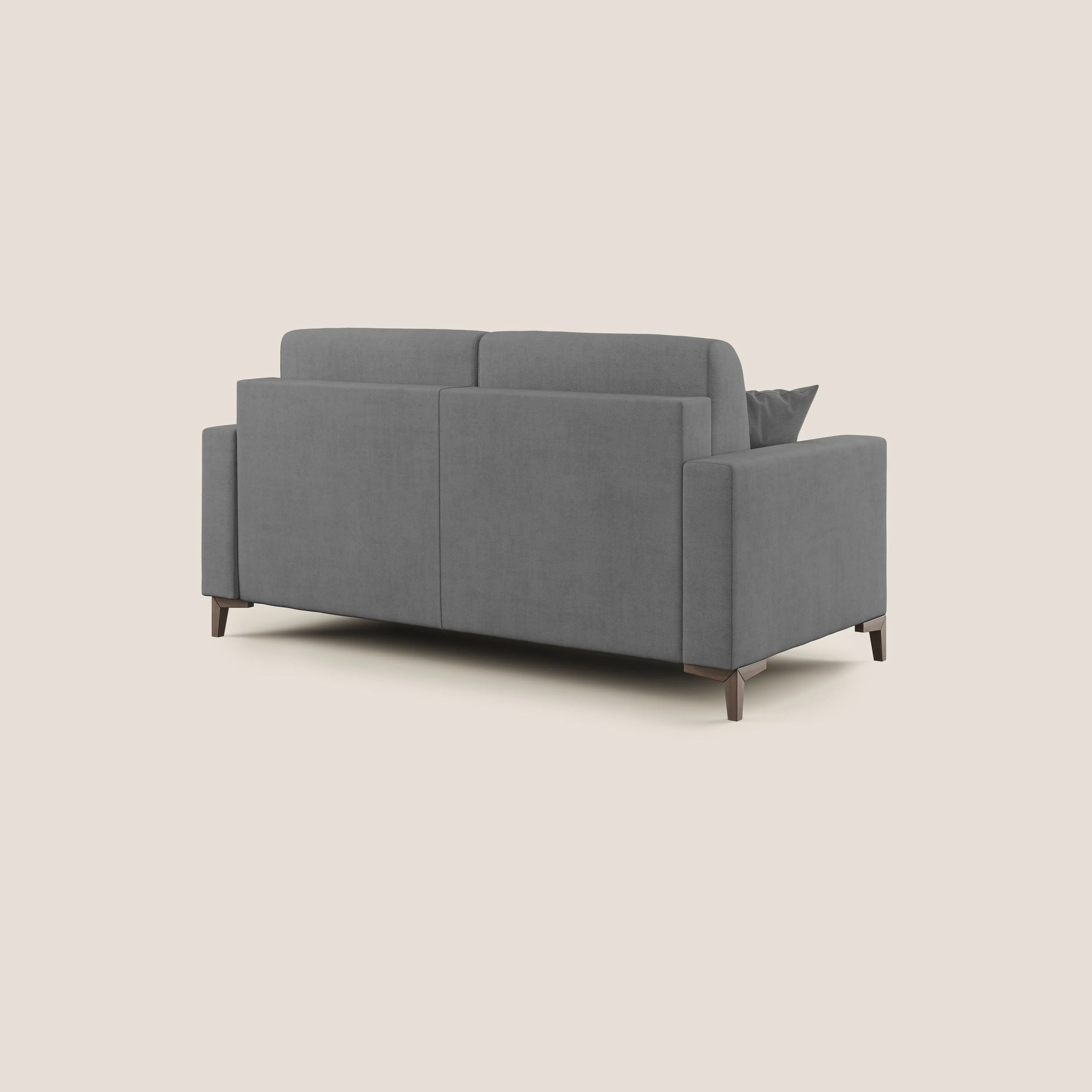 Kafka canapé lit convertible en tissu doux imperméable T02 gris - Image 7