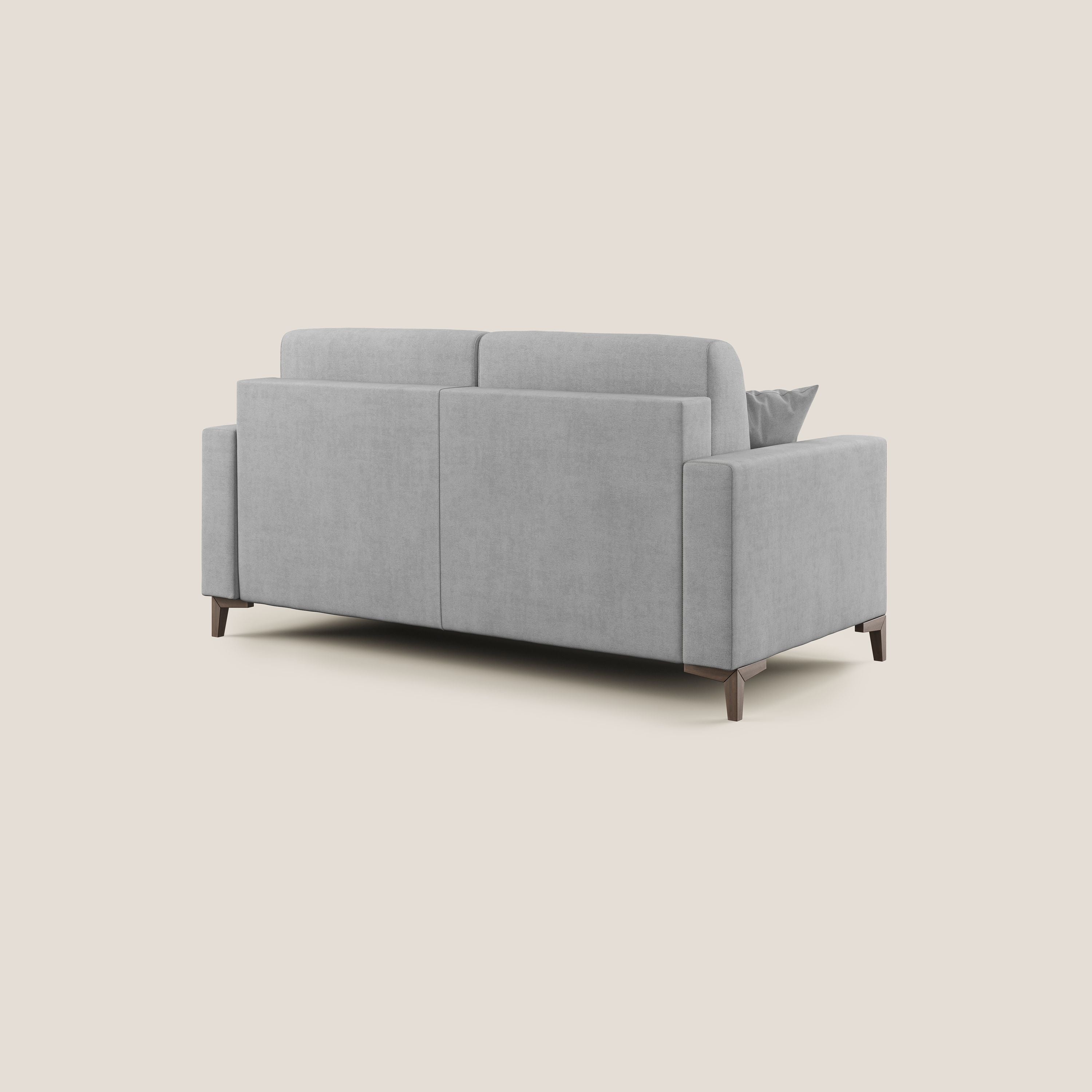 Kafka canapé lit convertible en tissu doux imperméable T02 gris clair - Image 7