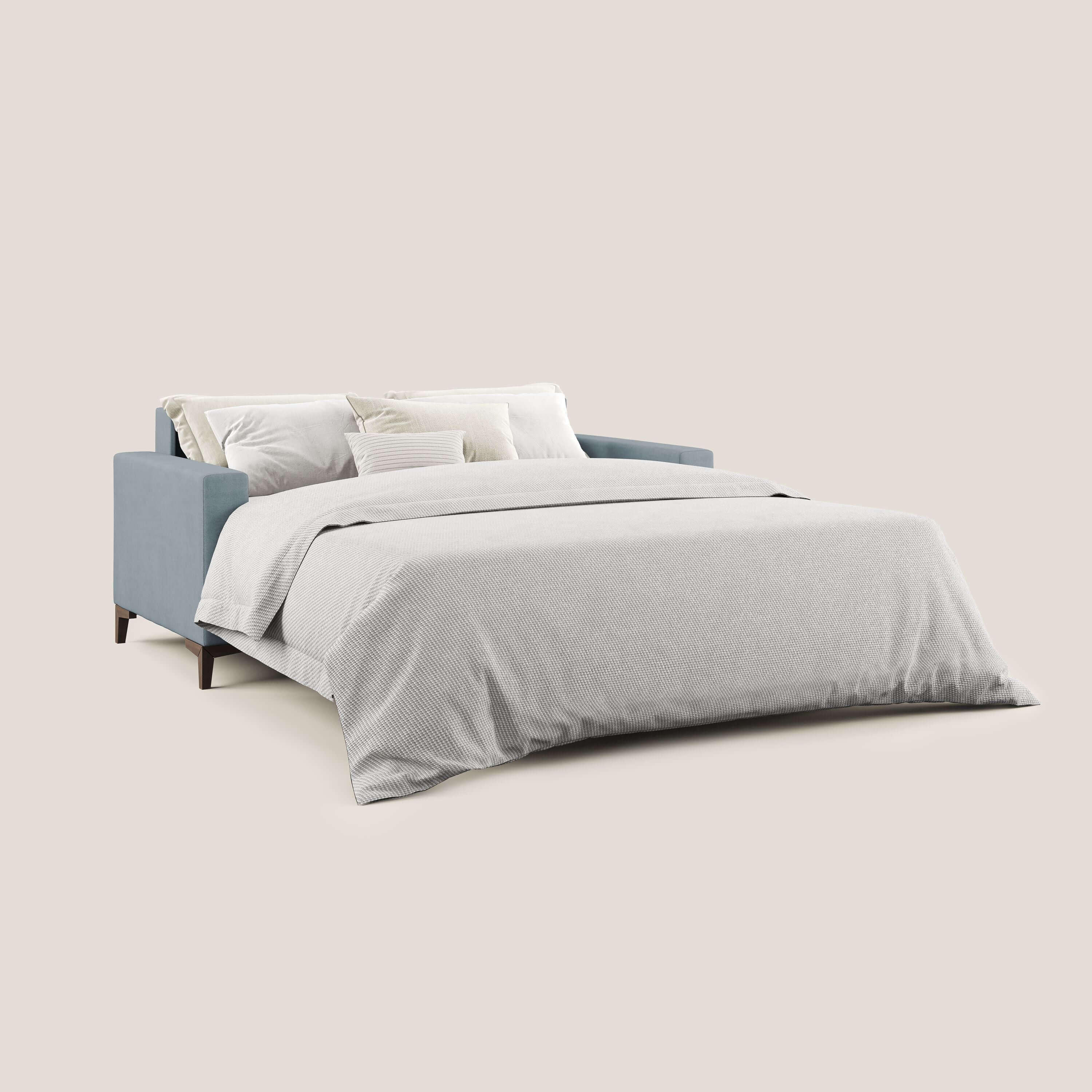 Kafka canapé lit convertible en tissu doux imperméable T02 sucre glace - Image 2