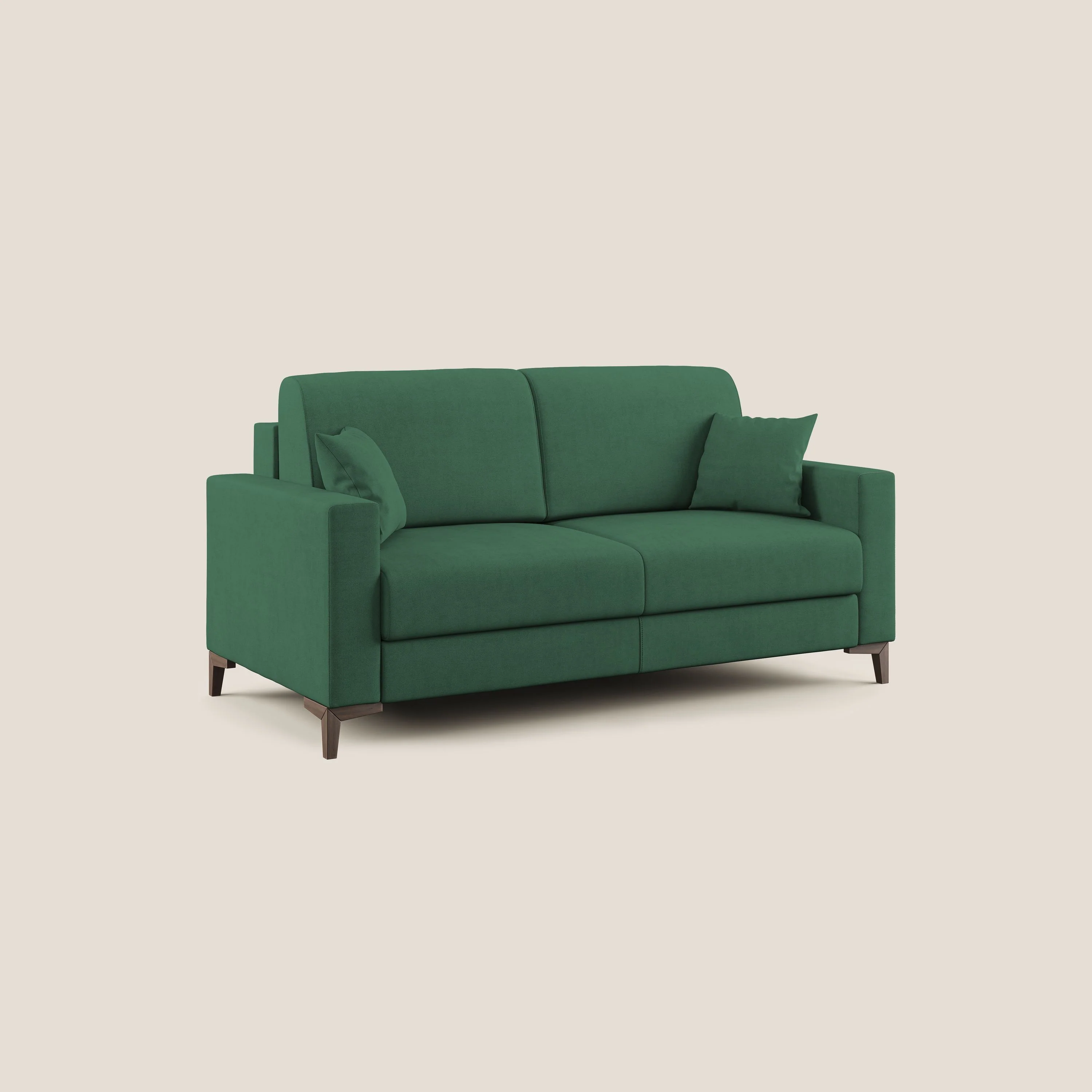Kafka canapé lit convertible en tissu doux imperméable T02 vert - Image 3