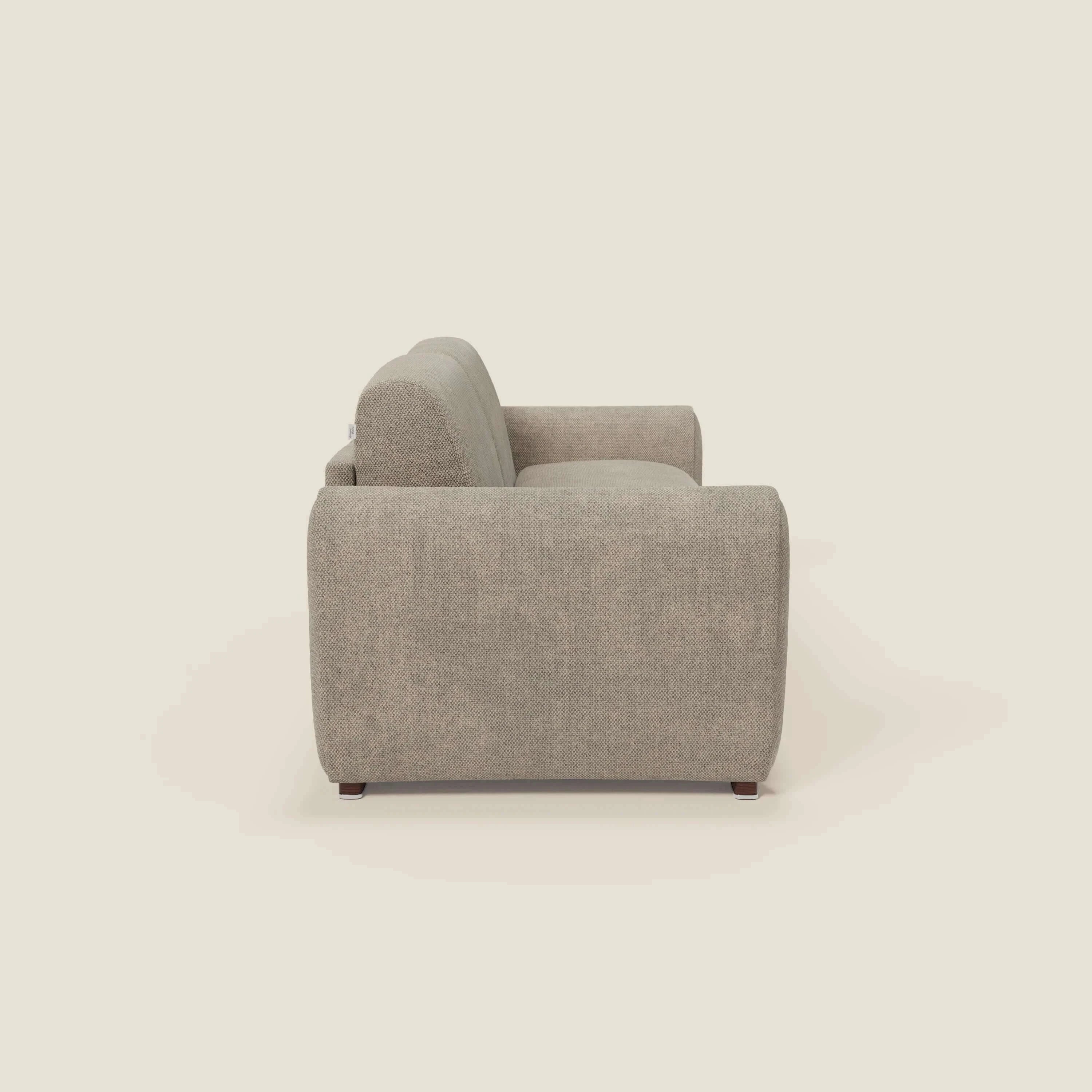 Kaleo Canapé convertible moderne avec matelas H17 cm - en tissu imperméable T26 taupe - Image 4